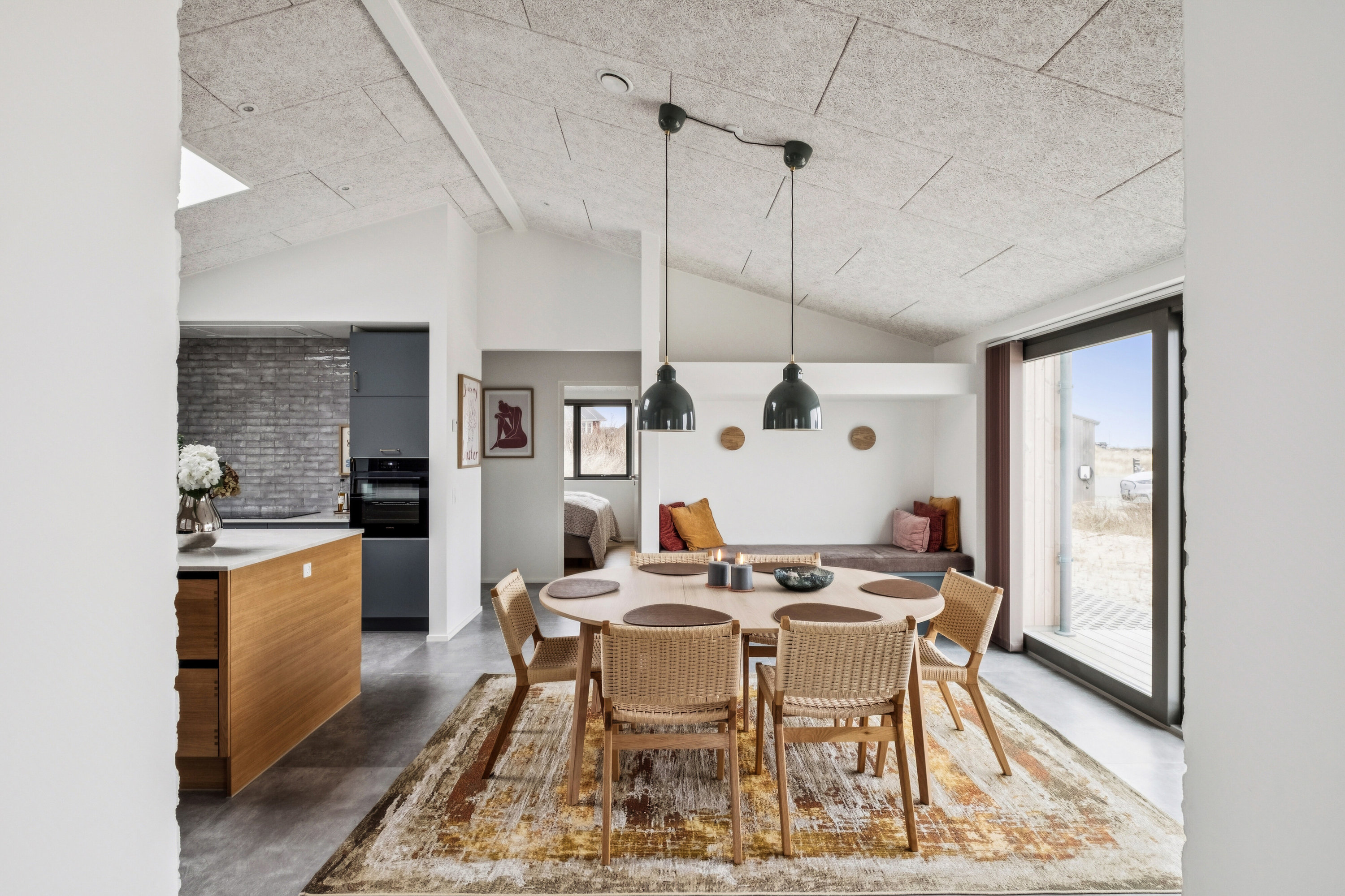 Fremhævet spisestue billede i fuldskærmstilstand. Billede af Ved Stranden 5, Skal Klit, 9800 Hjørring