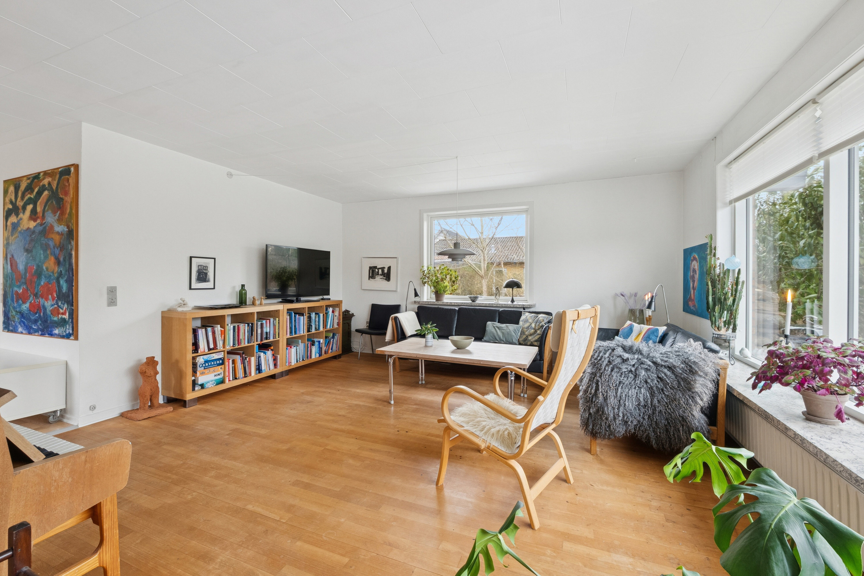 Fremhævet stue billede i fuldskærmstilstand. Billede af Gramsvej 4, 7700 Thisted