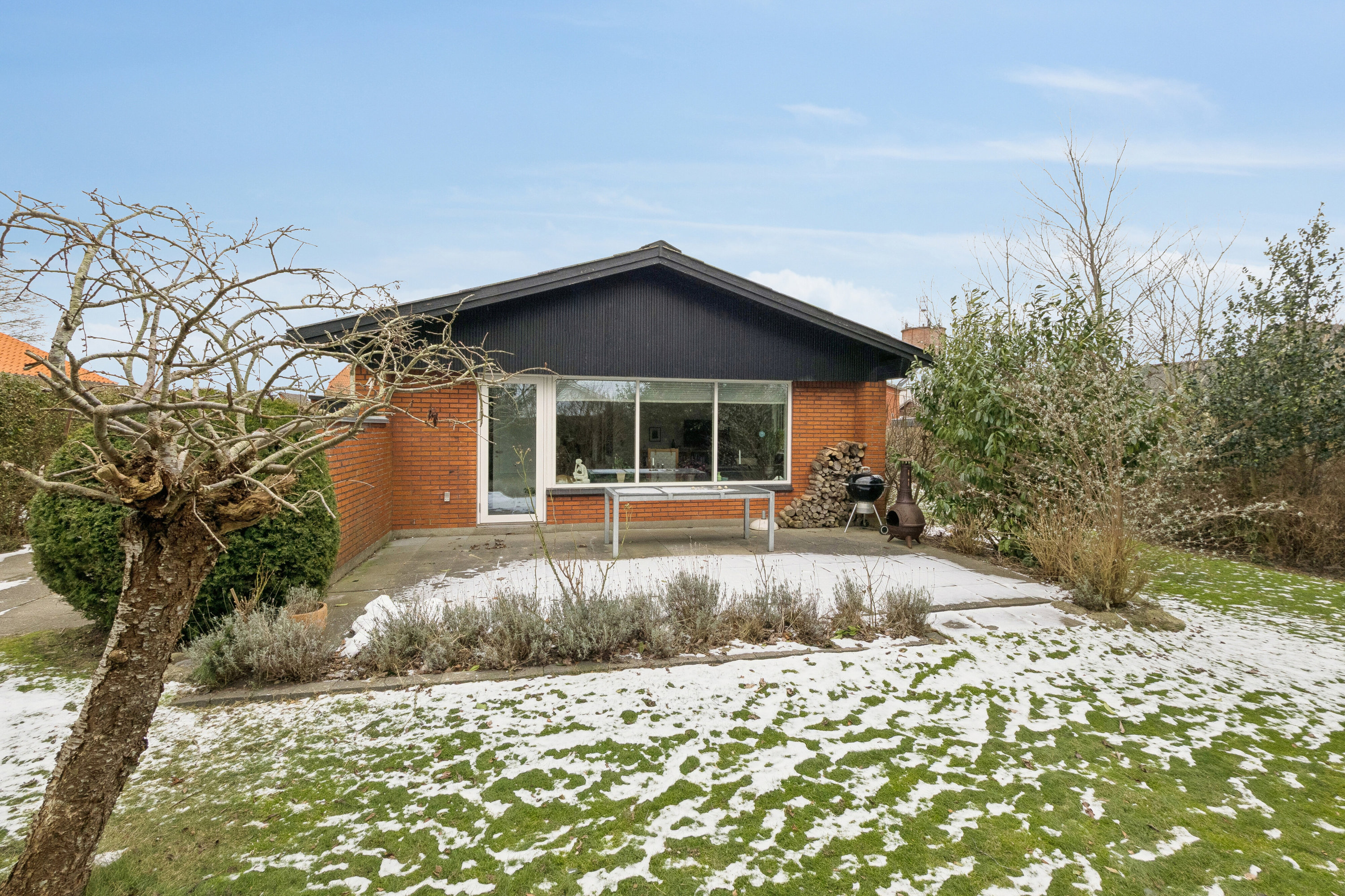 Fremhævet set fra haven billede i fuldskærmstilstand. Billede af Gramsvej 4, 7700 Thisted