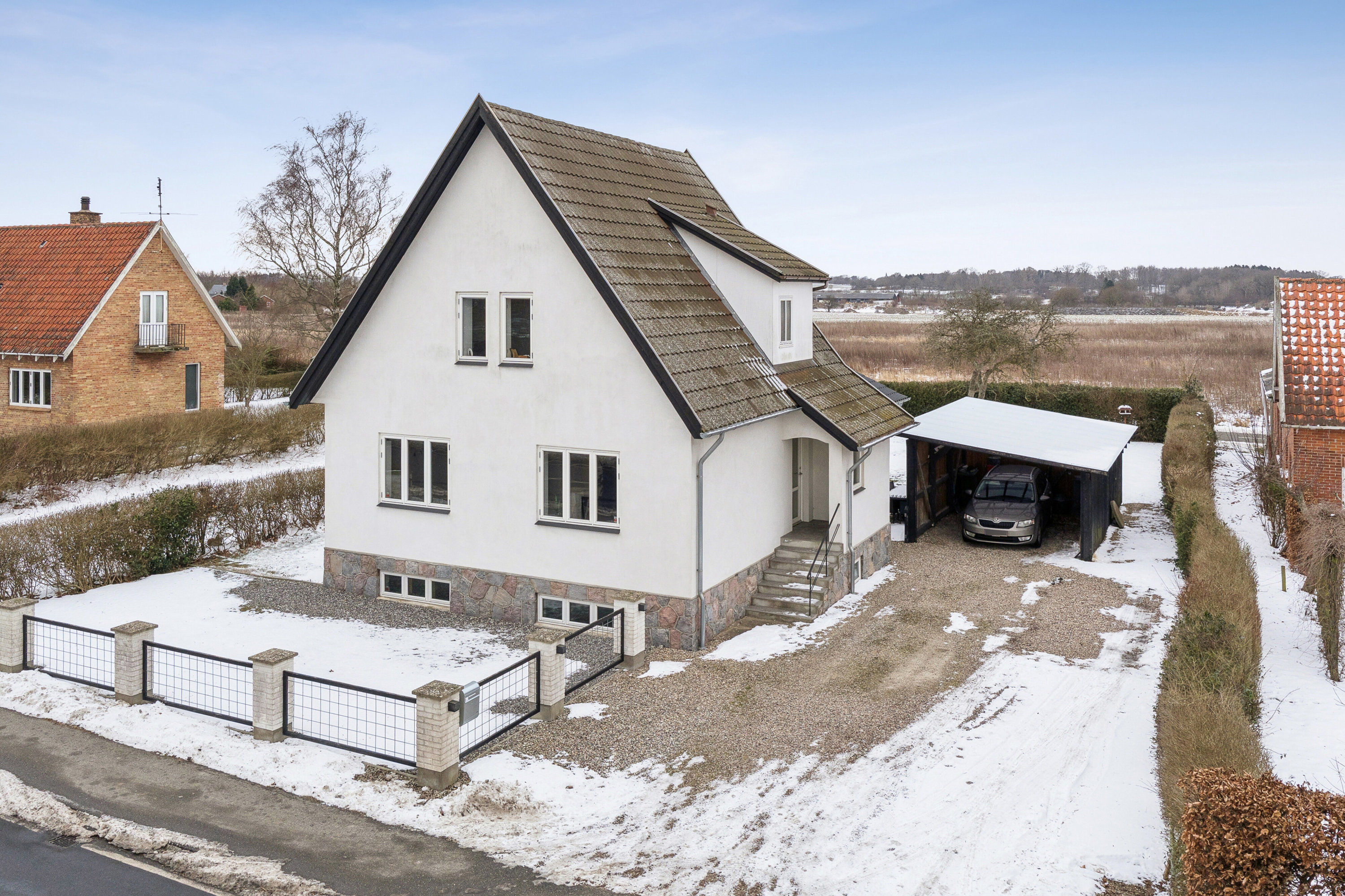 Fremhævet udsigt fra toppen billede i fuldskærmstilstand. Billede af Assensvej 30, Kirkeby, 5771 Stenstrup