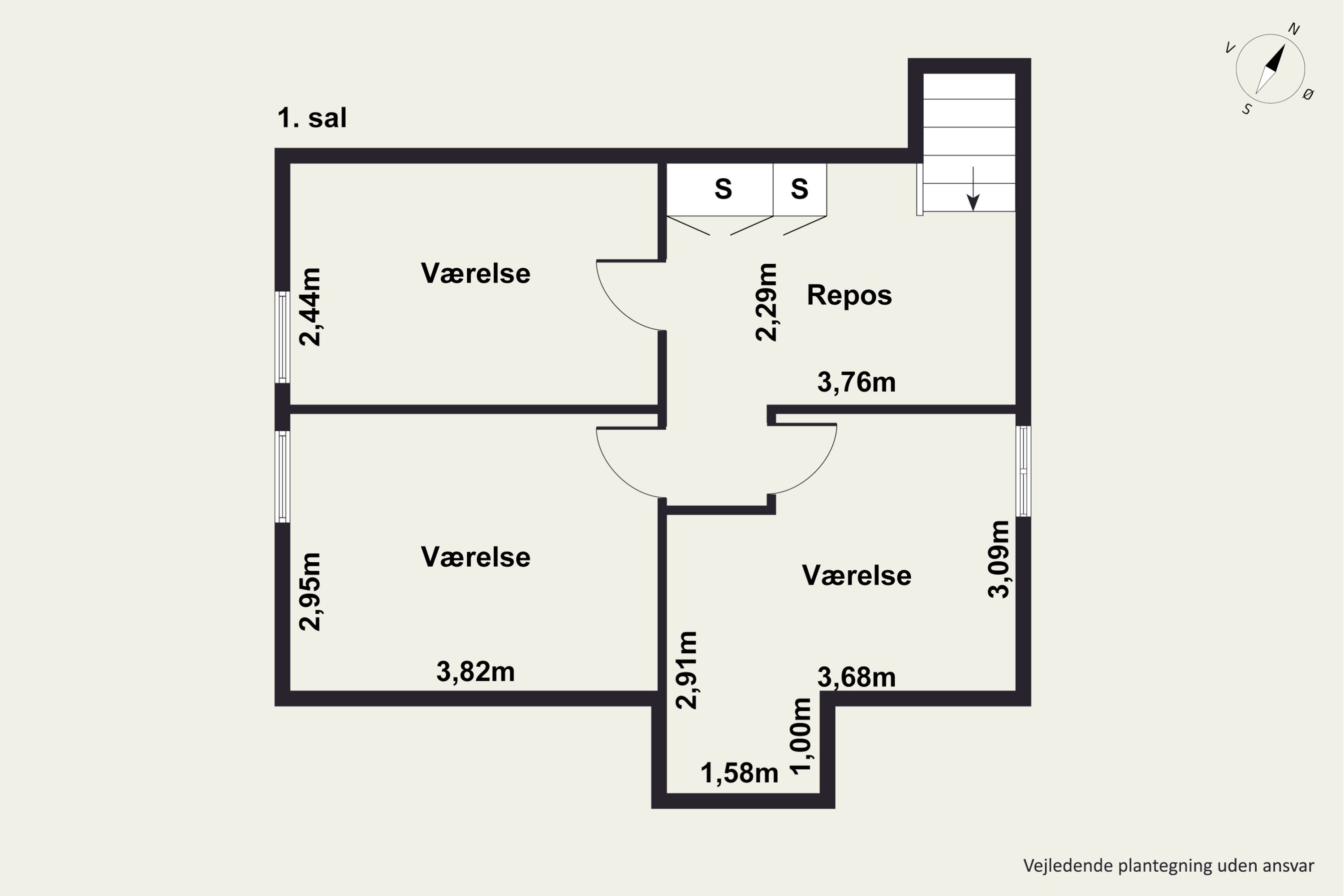 Plantegninger billede af Vroldvej 78, 8660 Skanderborg