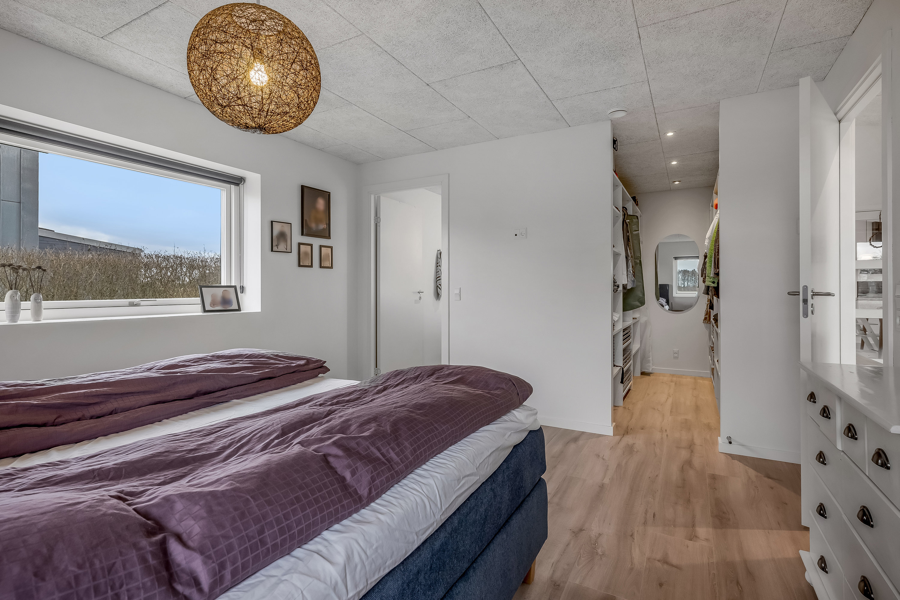 Fremhævet soveværelse billede i fuldskærmstilstand. Billede af Hvalfisken 14, Mejrup, 7500 Holstebro