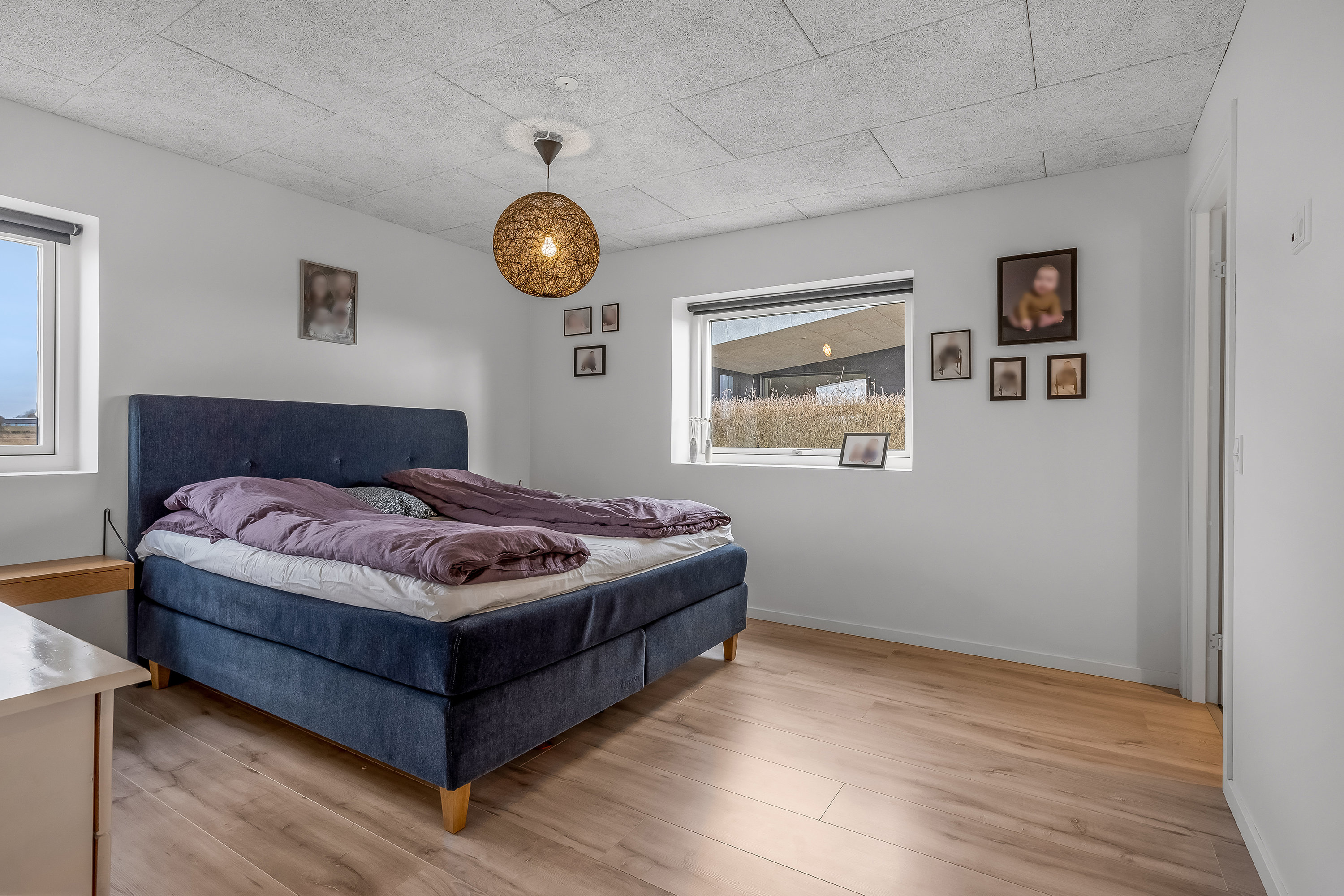 Fremhævet soveværelse billede i fuldskærmstilstand. Billede af Hvalfisken 14, Mejrup, 7500 Holstebro