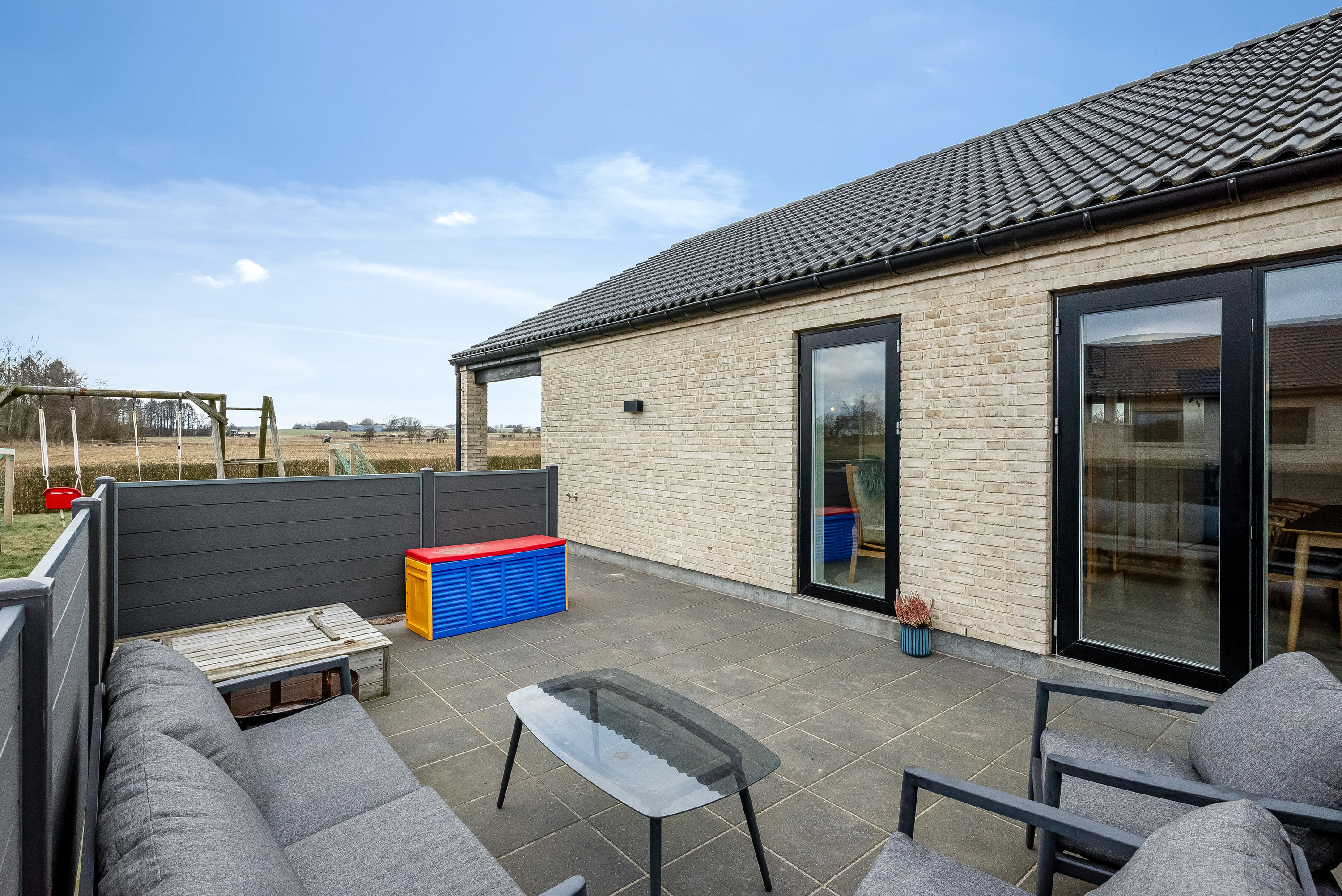 Fremhævet terrasse billede i fuldskærmstilstand. Billede af Hvalfisken 14, Mejrup, 7500 Holstebro