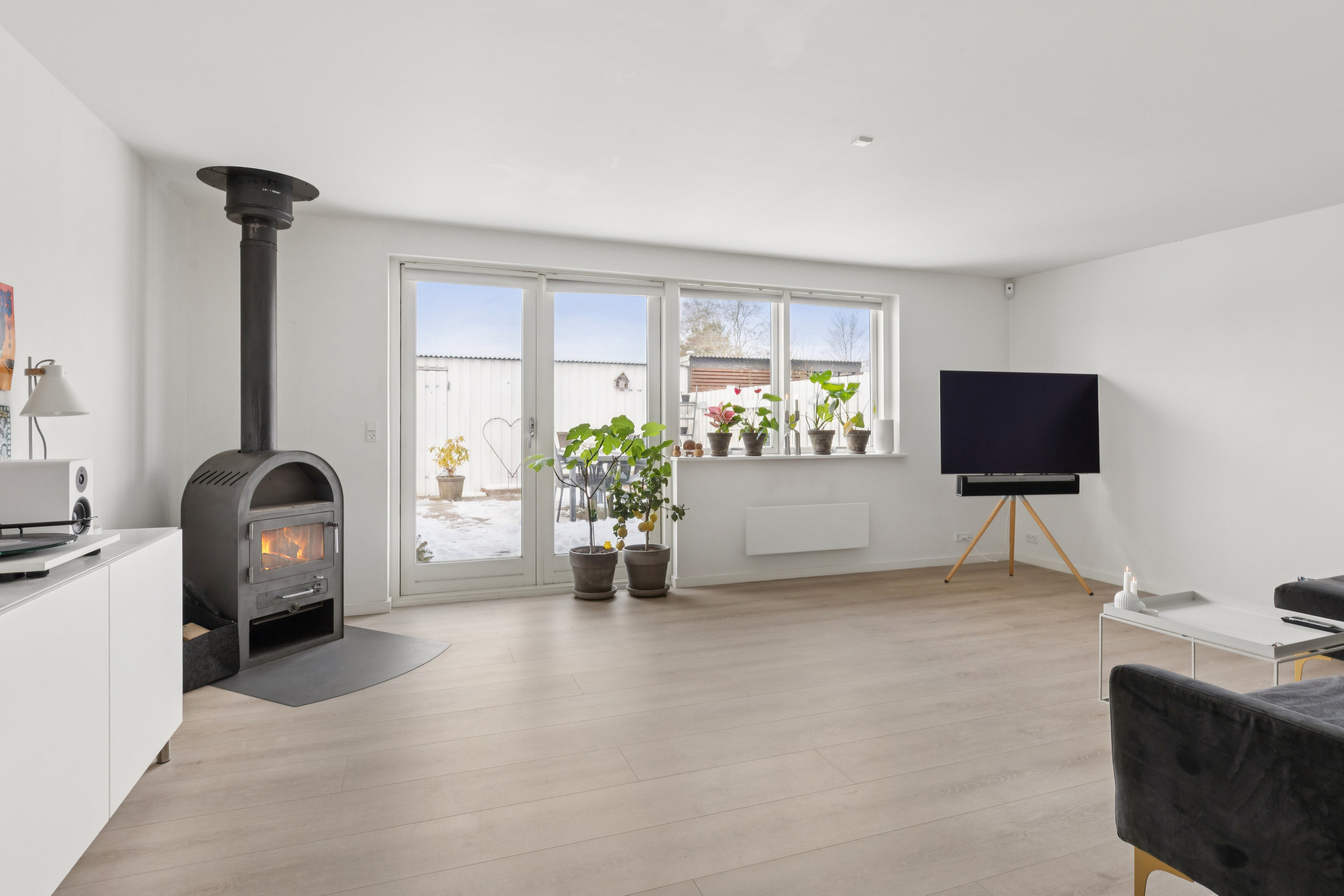 Fremhævet stue billede i fuldskærmstilstand. Billede af Bavneåsen 57, Fløng, 2640 Hedehusene