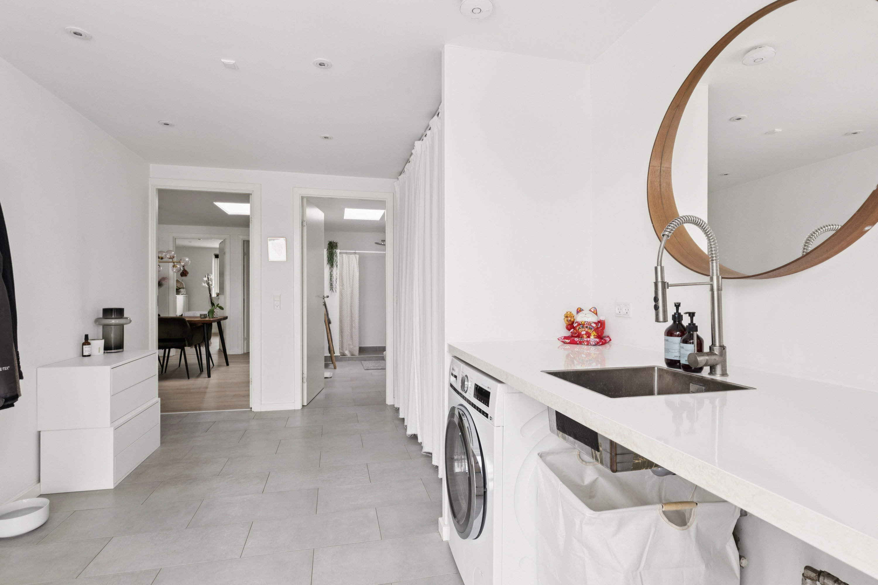 Fremhævet badeværelse billede i fuldskærmstilstand. Billede af Bavneåsen 57, Fløng, 2640 Hedehusene