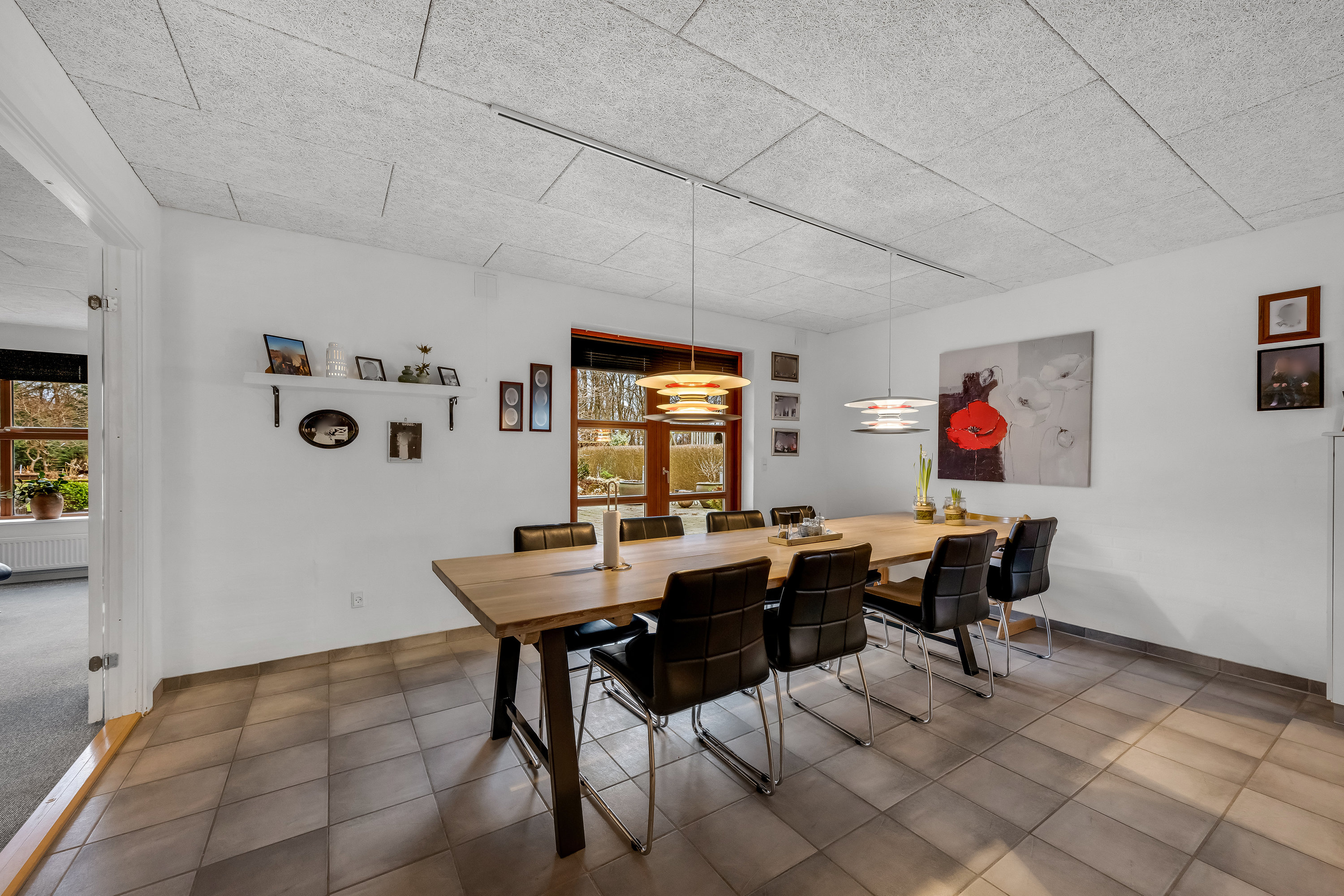 Fremhævet stue billede i fuldskærmstilstand. Billede af Søndergade 5, Hoven, 6880 Tarm