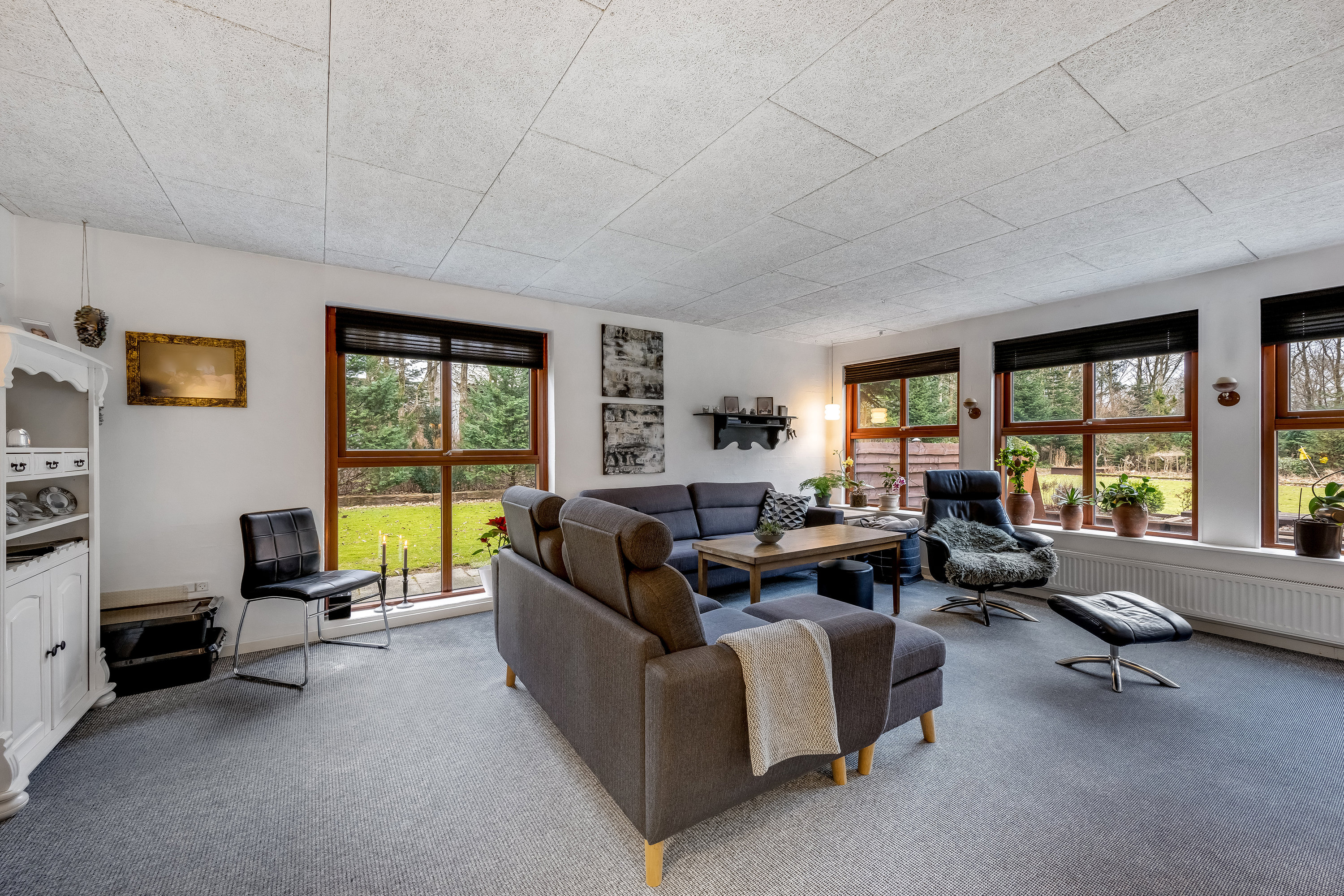 Fremhævet stue billede i fuldskærmstilstand. Billede af Søndergade 5, Hoven, 6880 Tarm