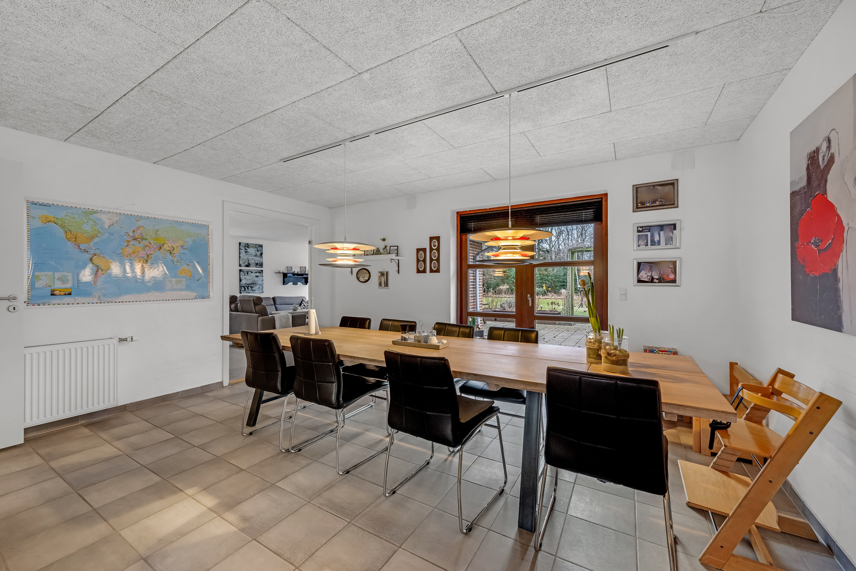 Fremhævet stue billede i fuldskærmstilstand. Billede af Søndergade 5, Hoven, 6880 Tarm