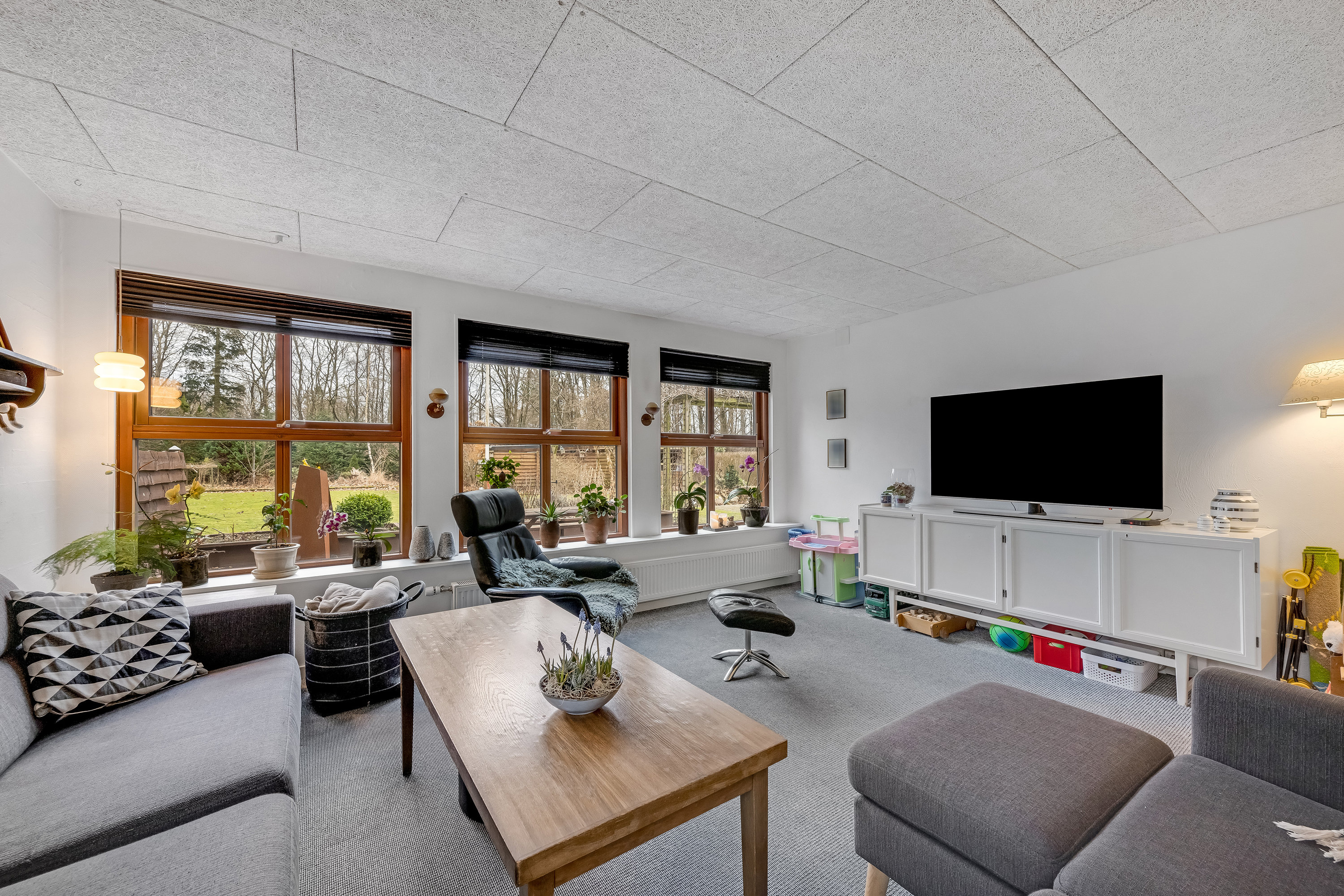 Fremhævet stue billede i fuldskærmstilstand. Billede af Søndergade 5, Hoven, 6880 Tarm