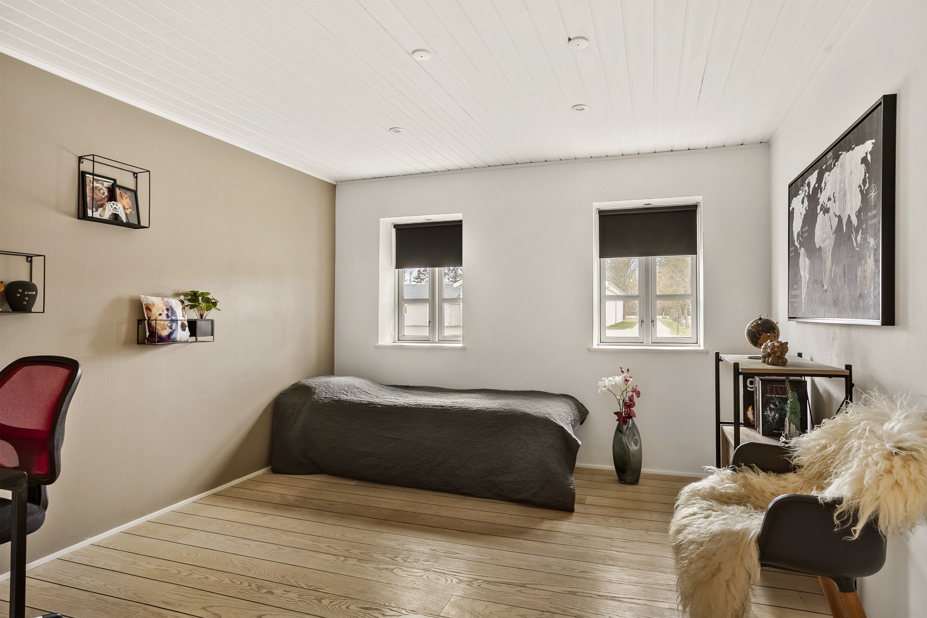 Fremhævet soveværelse billede i fuldskærmstilstand. Billede af Lunderskovvej 25, 6622 Bække