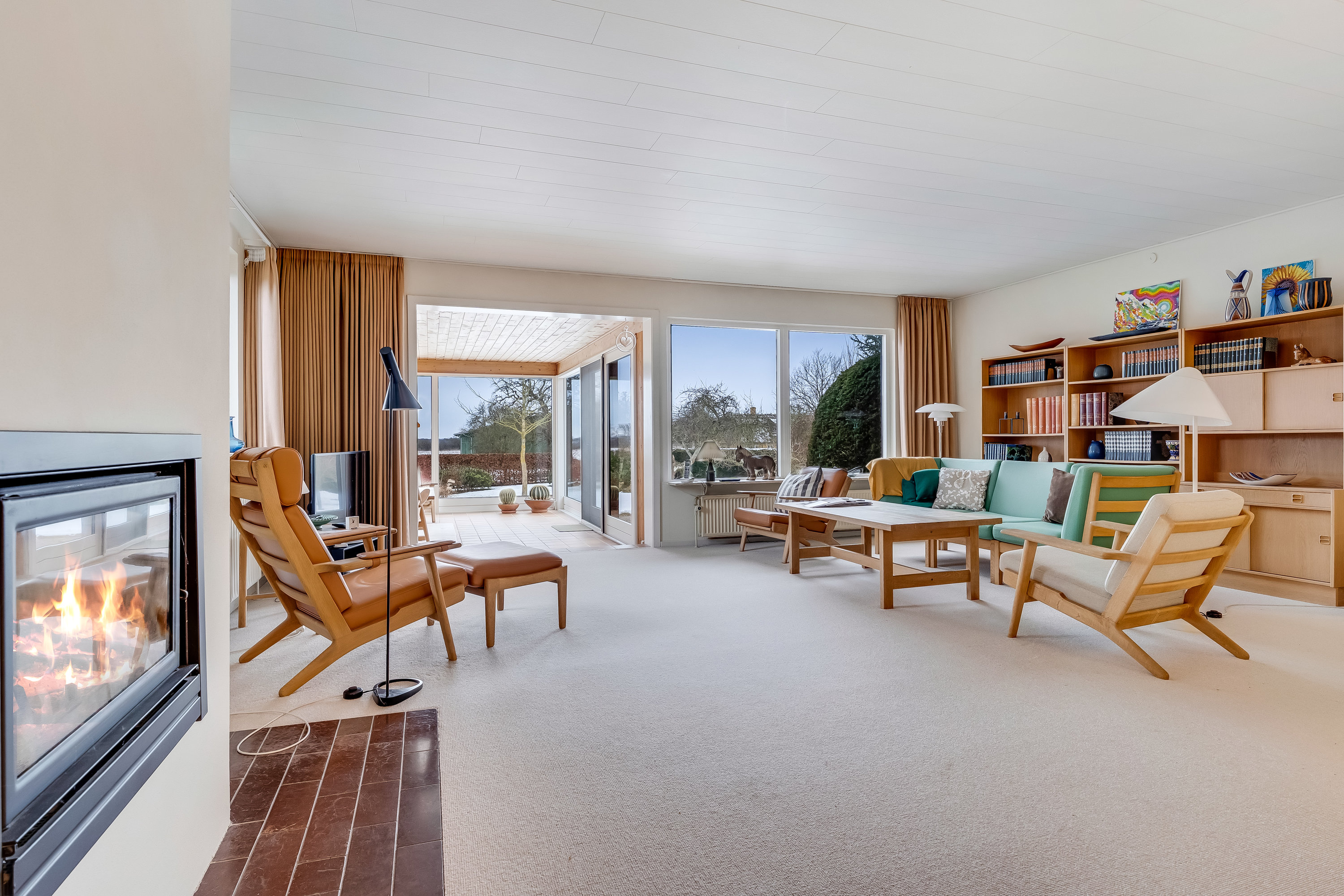 Fremhævet stue billede i fuldskærmstilstand. Billede af Refshale Byvej 14, 4930 Maribo