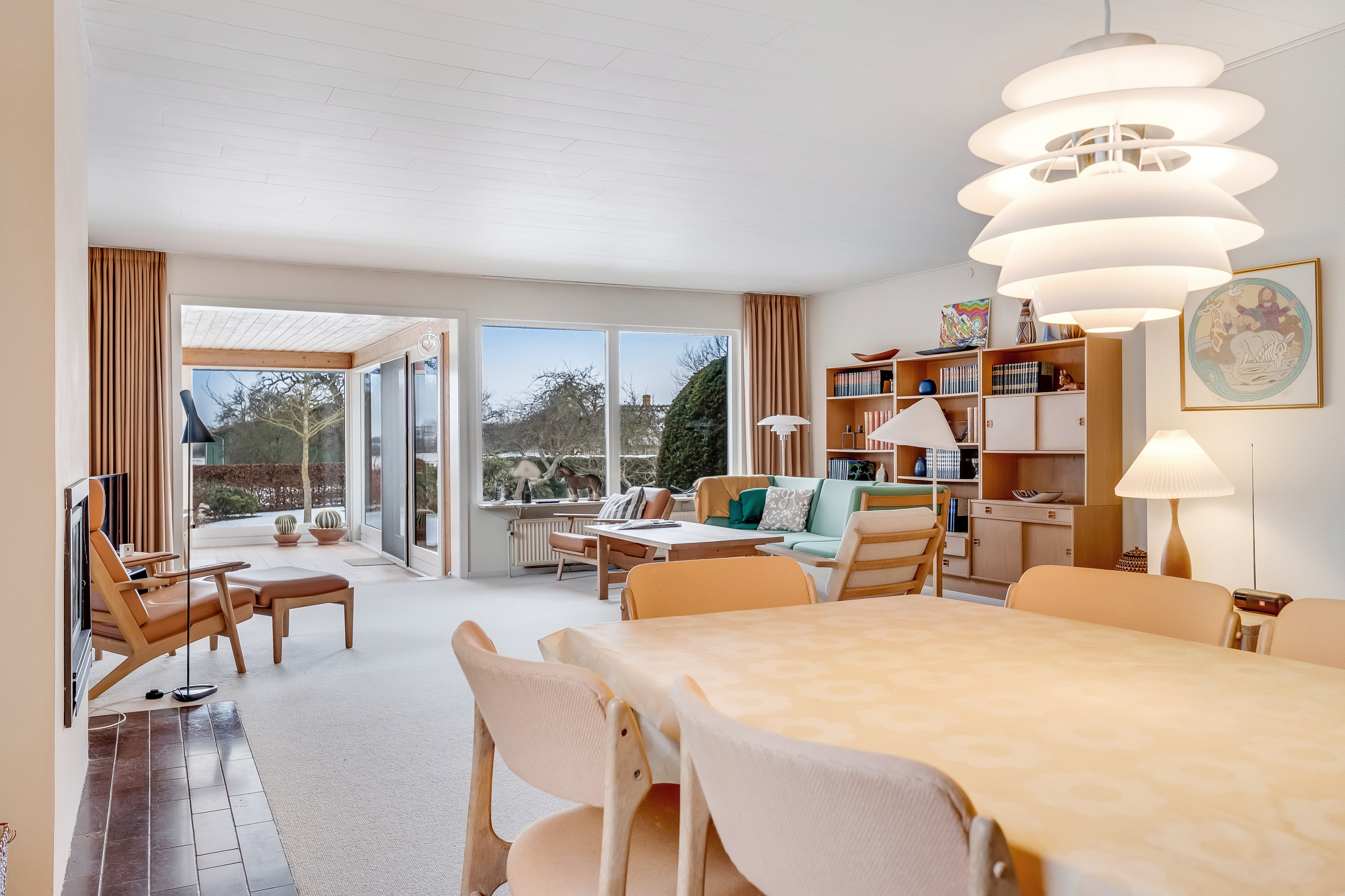 Fremhævet stue billede i fuldskærmstilstand. Billede af Refshale Byvej 14, 4930 Maribo