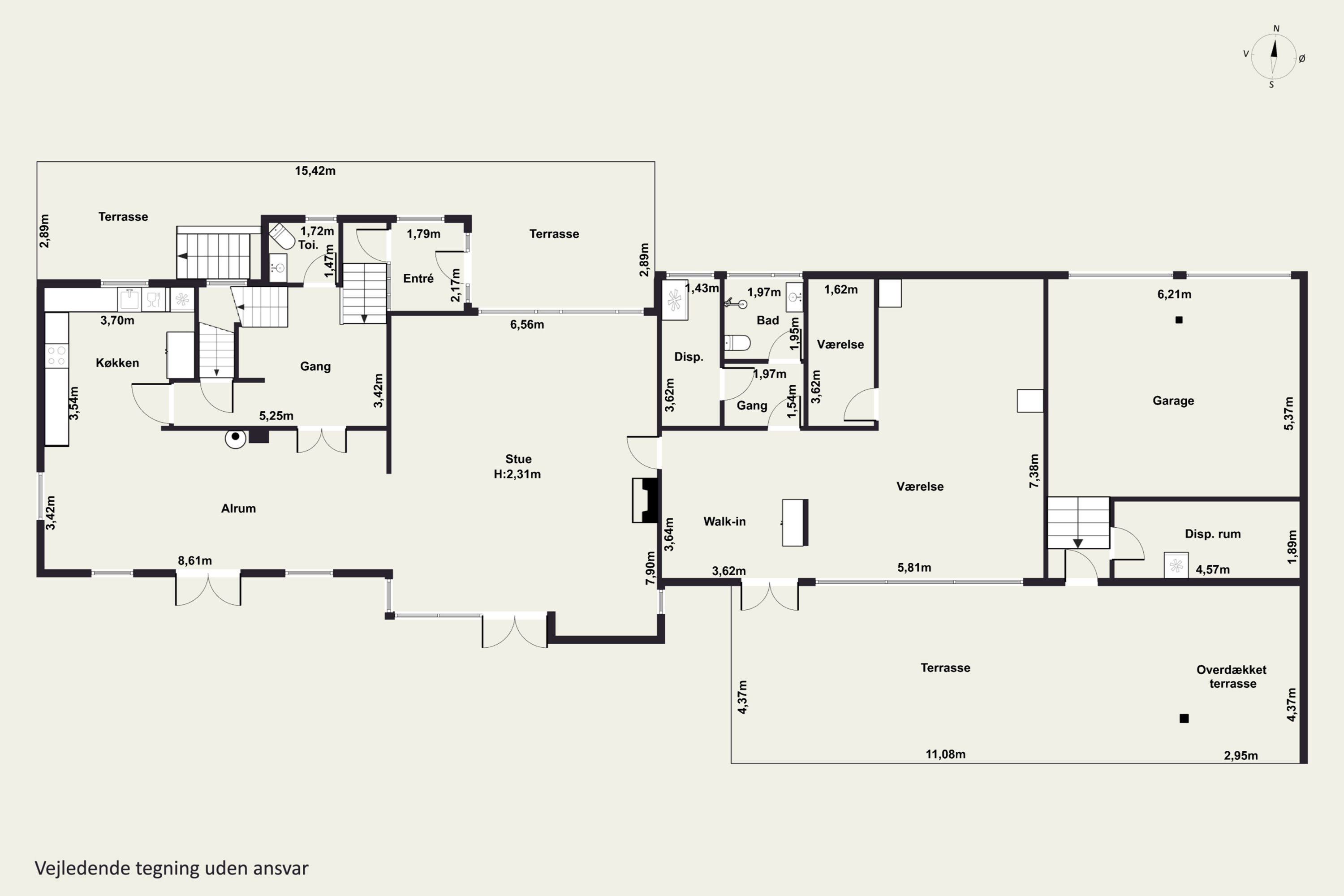 Plantegninger billede af Engvangen 3, Ottestrup, 4200 Slagelse