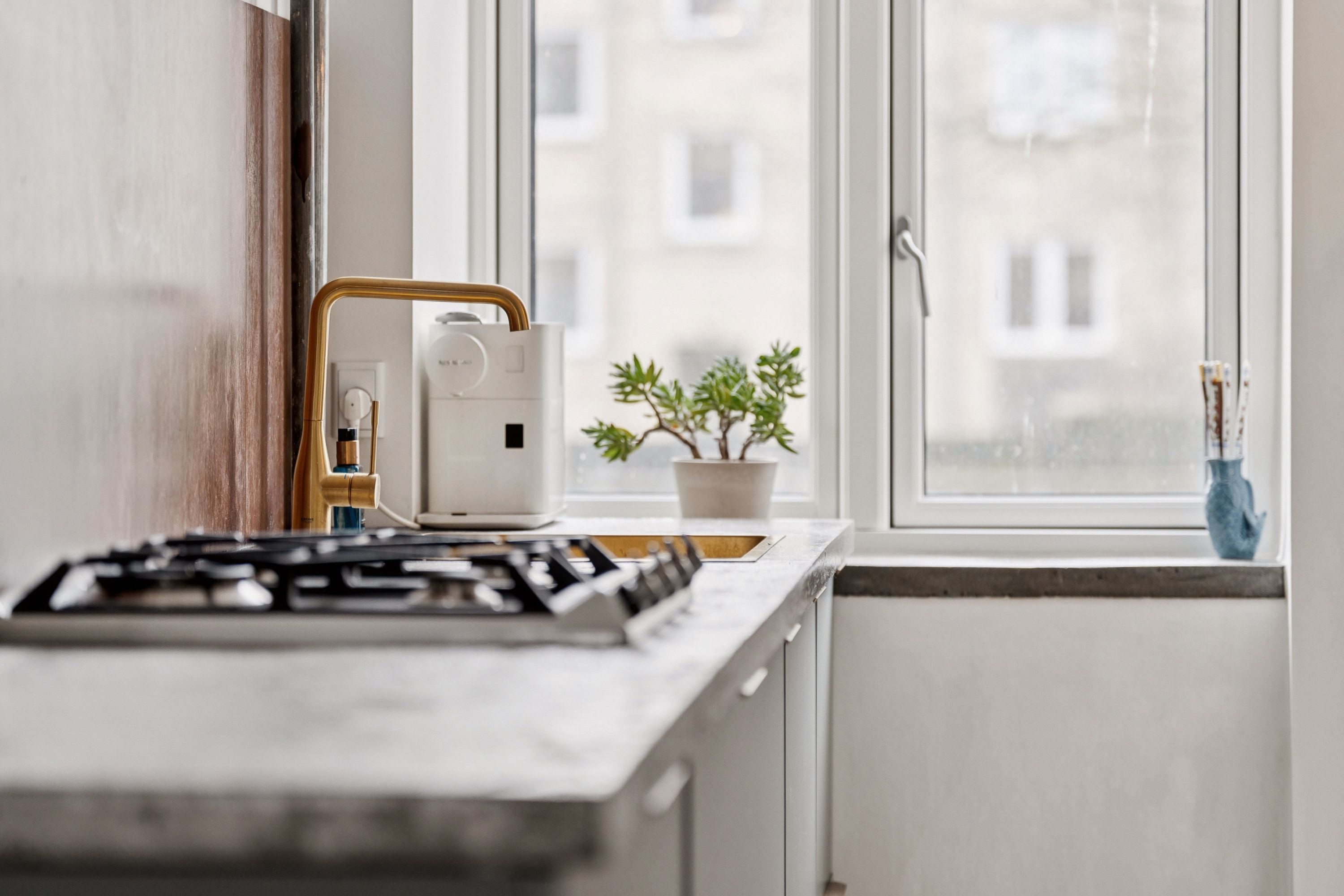 Fremhævet køkken billede i fuldskærmstilstand. Billede af Ryesgade 55, st.. tv., 9000 Aalborg