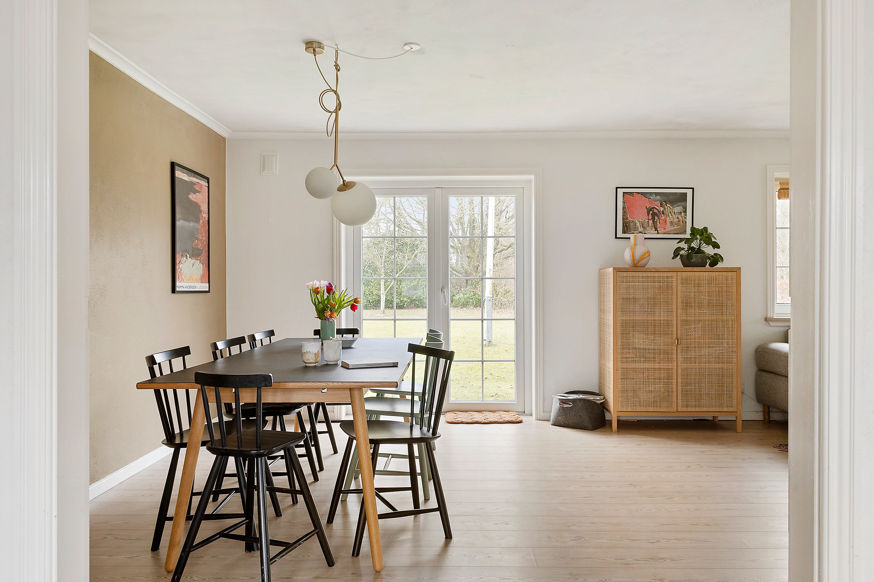 Fremhævet spisestue billede i fuldskærmstilstand. Billede af Lustrupvej 42, 6760 Ribe