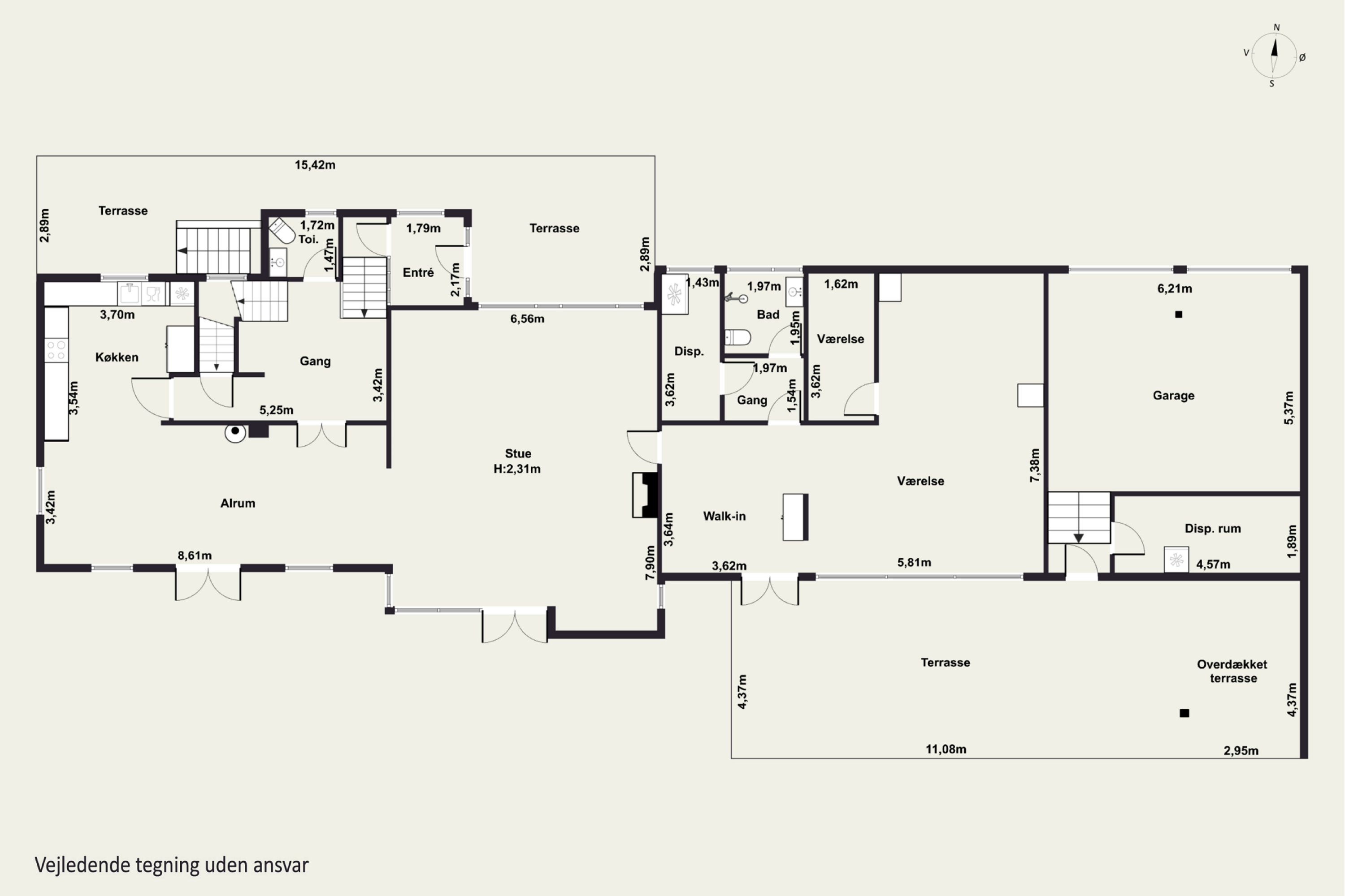 Plantegninger billede af Engvangen 3, Ottestrup, 4200 Slagelse