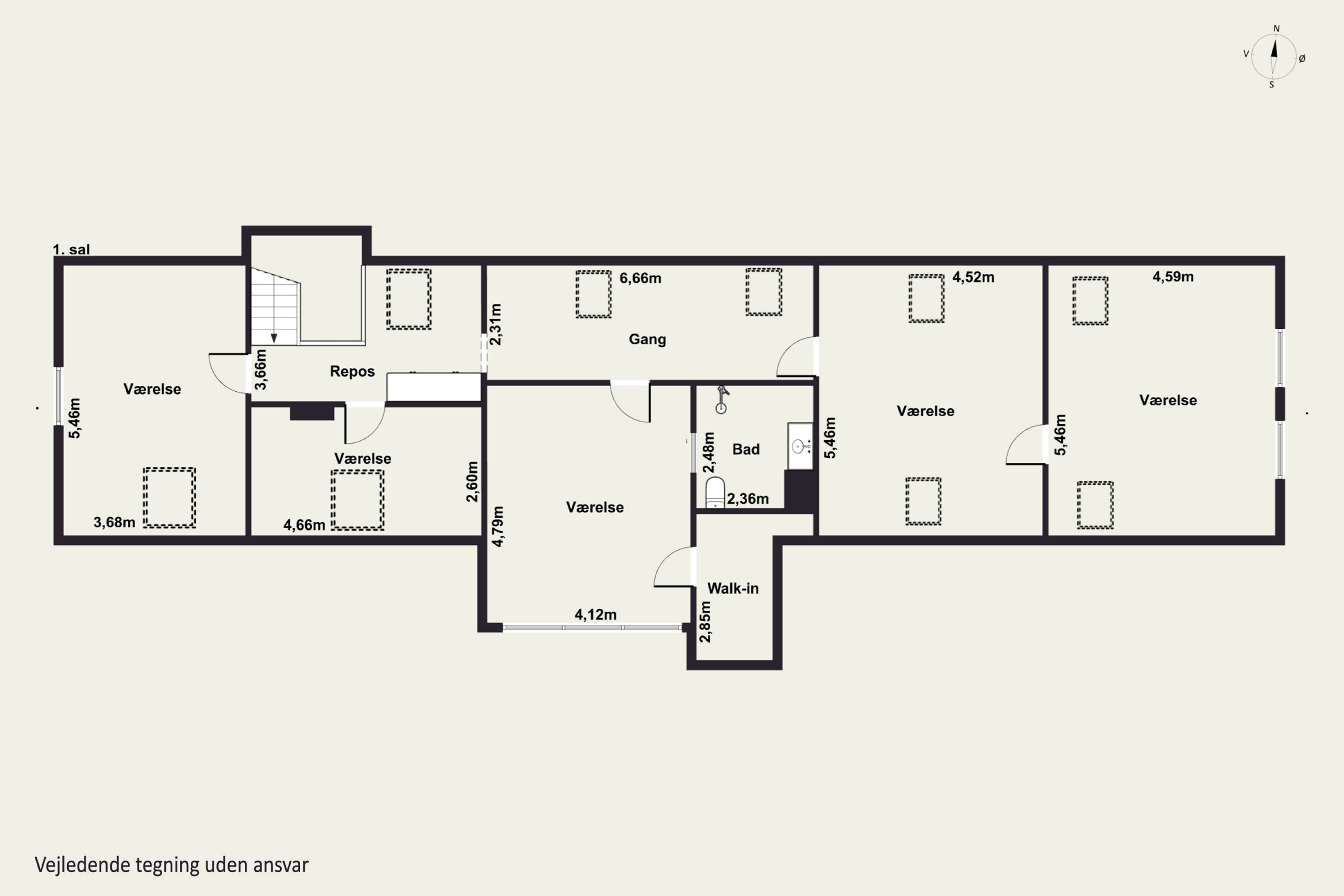 Plantegninger billede af Engvangen 3, Ottestrup, 4200 Slagelse