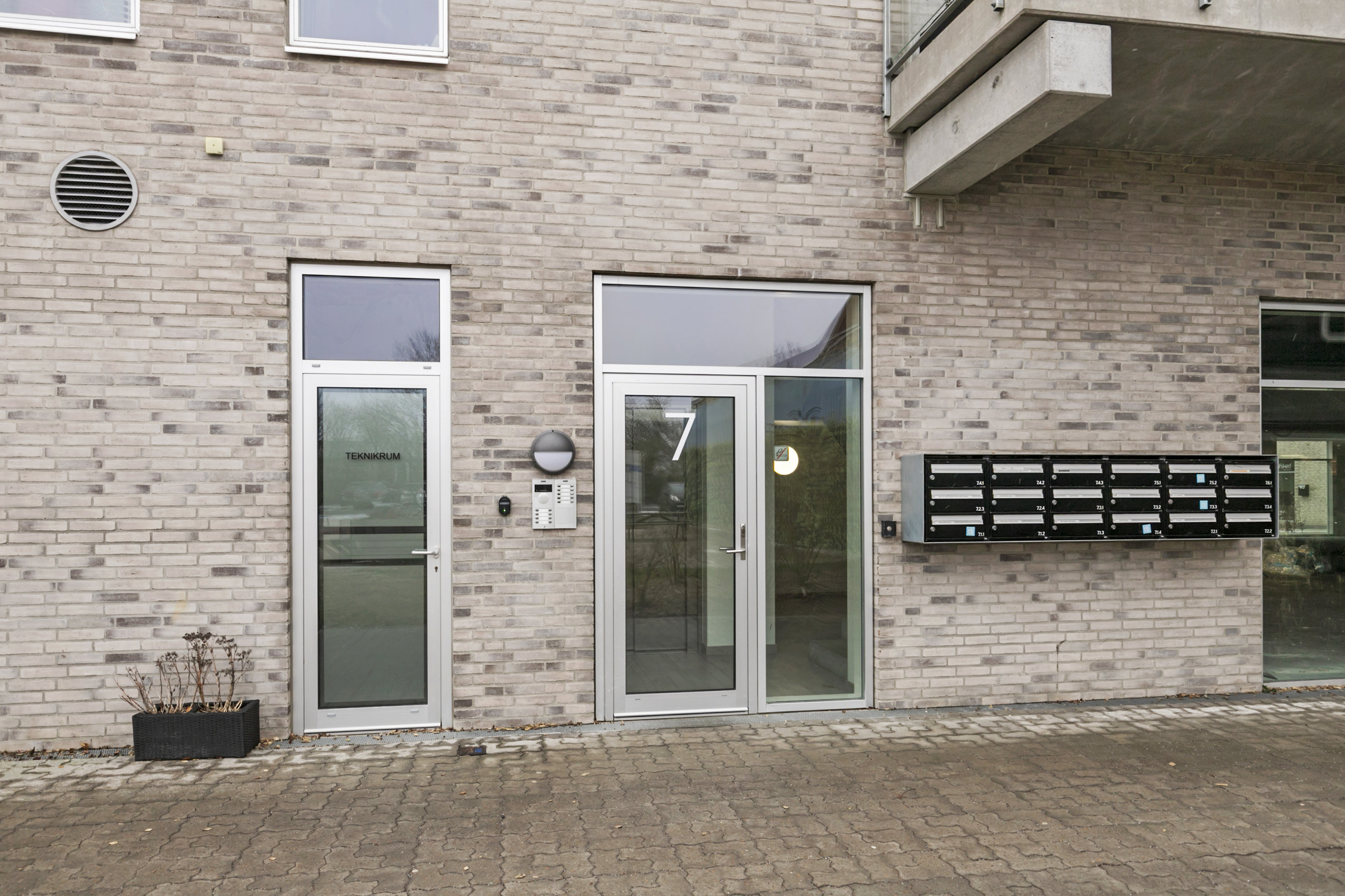 Fremhævet facade billede i fuldskærmstilstand. Billede af Aabybro Centret 7, 5. 2., 9440 Aabybro