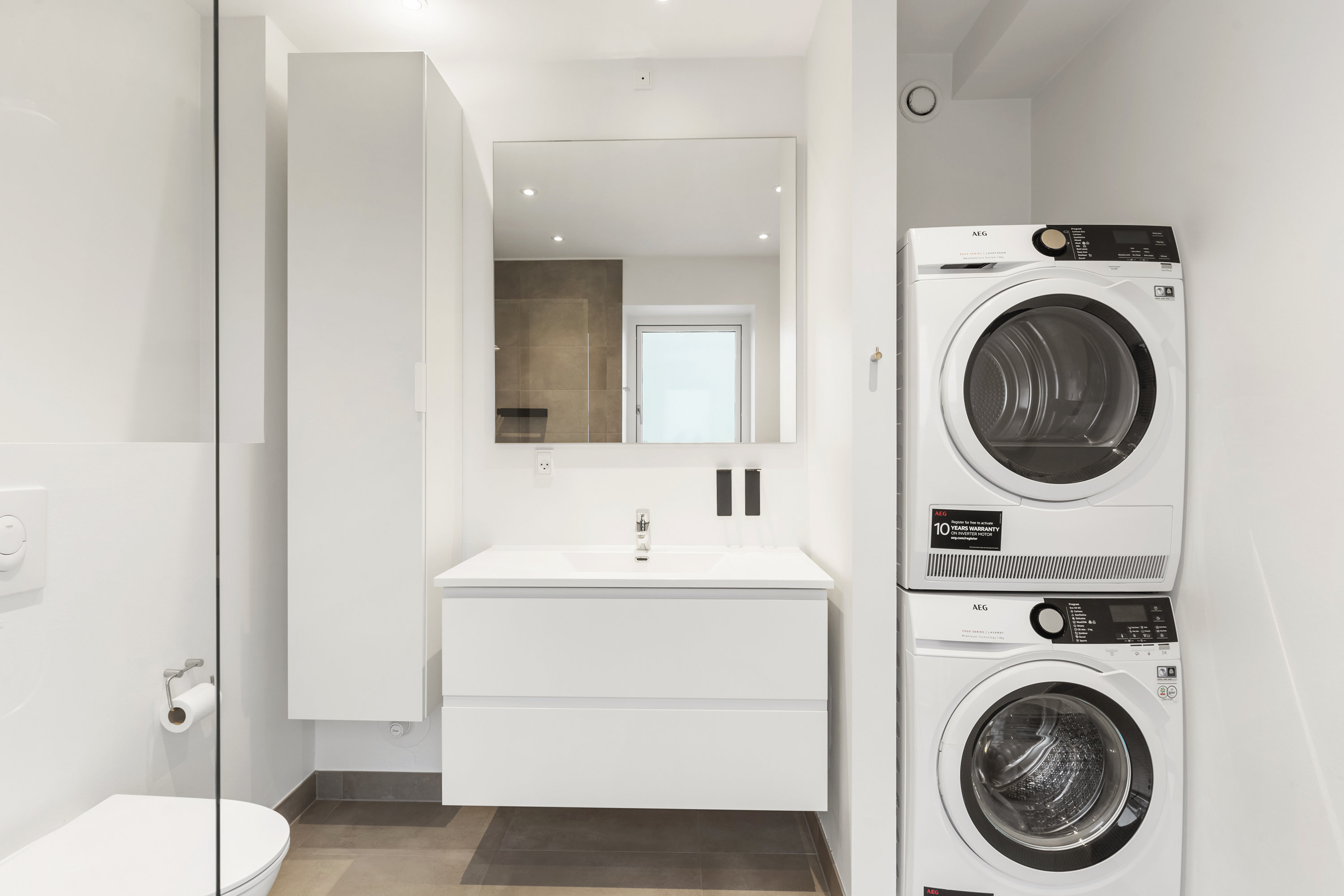 Fremhævet badeværelse billede i fuldskærmstilstand. Billede af Aabybro Centret 7, 5. 2., 9440 Aabybro