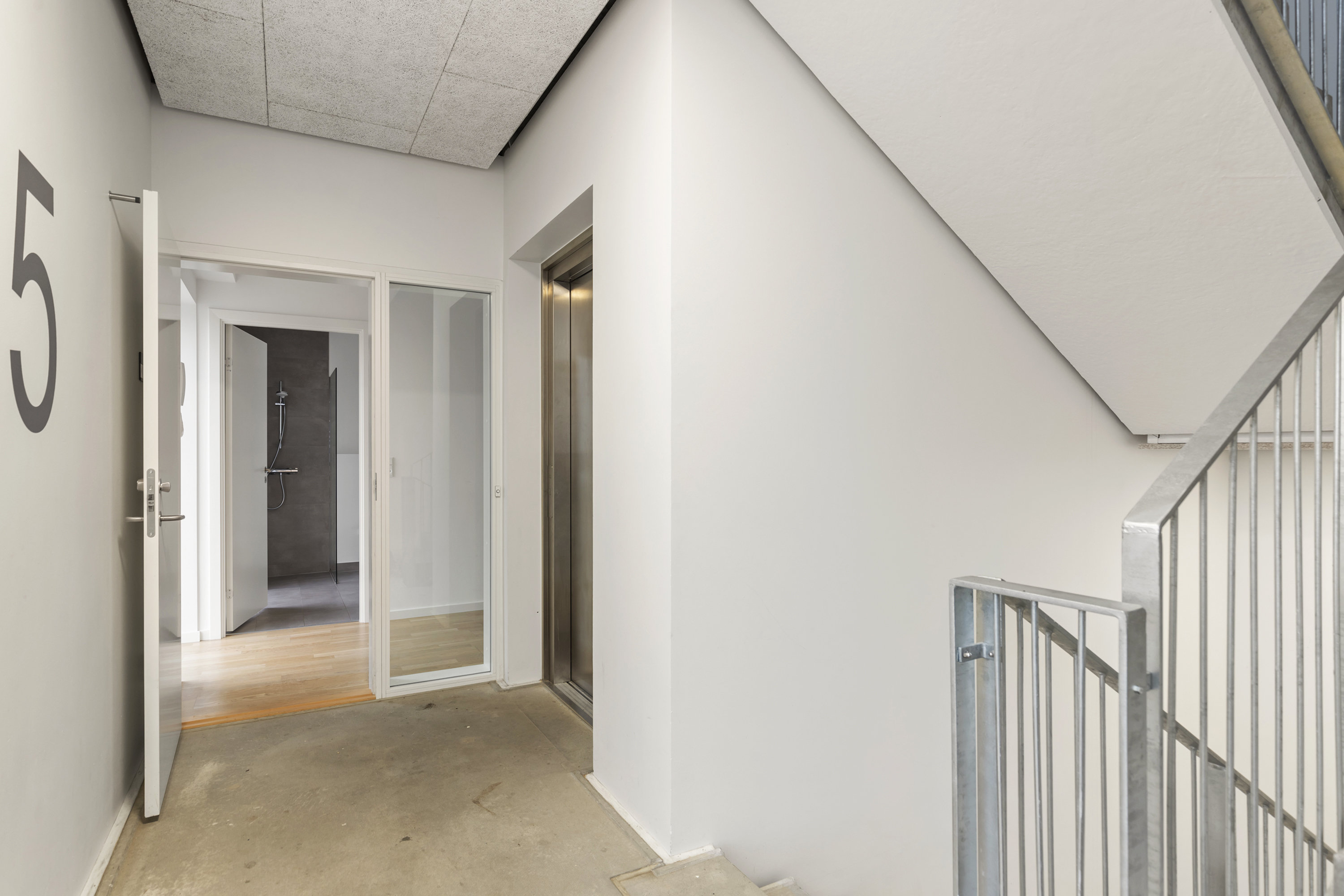 Fremhævet opgang billede i fuldskærmstilstand. Billede af Aabybro Centret 7, 5. 2., 9440 Aabybro