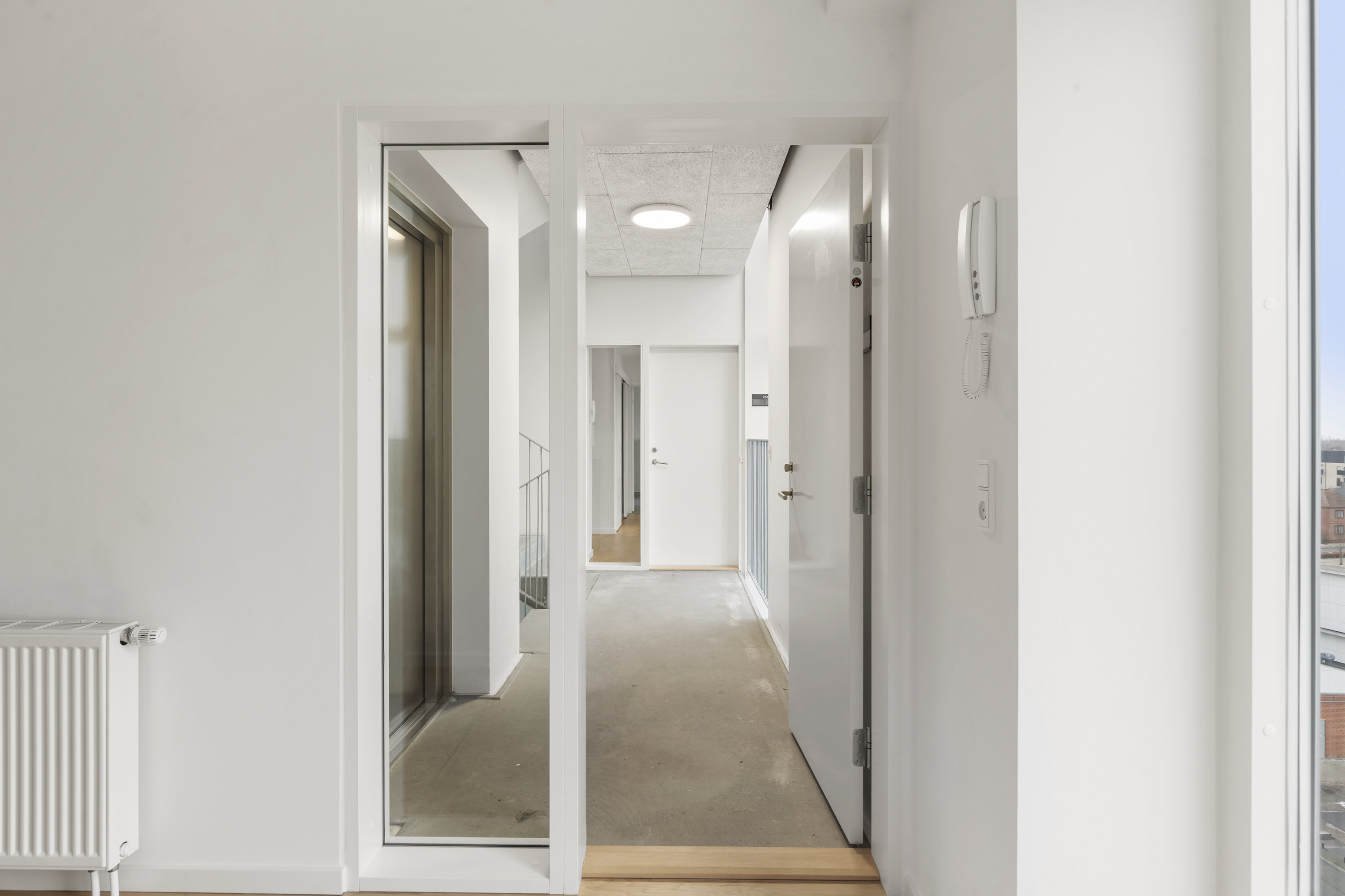 Fremhævet opgang billede i fuldskærmstilstand. Billede af Aabybro Centret 7, 5. 2., 9440 Aabybro