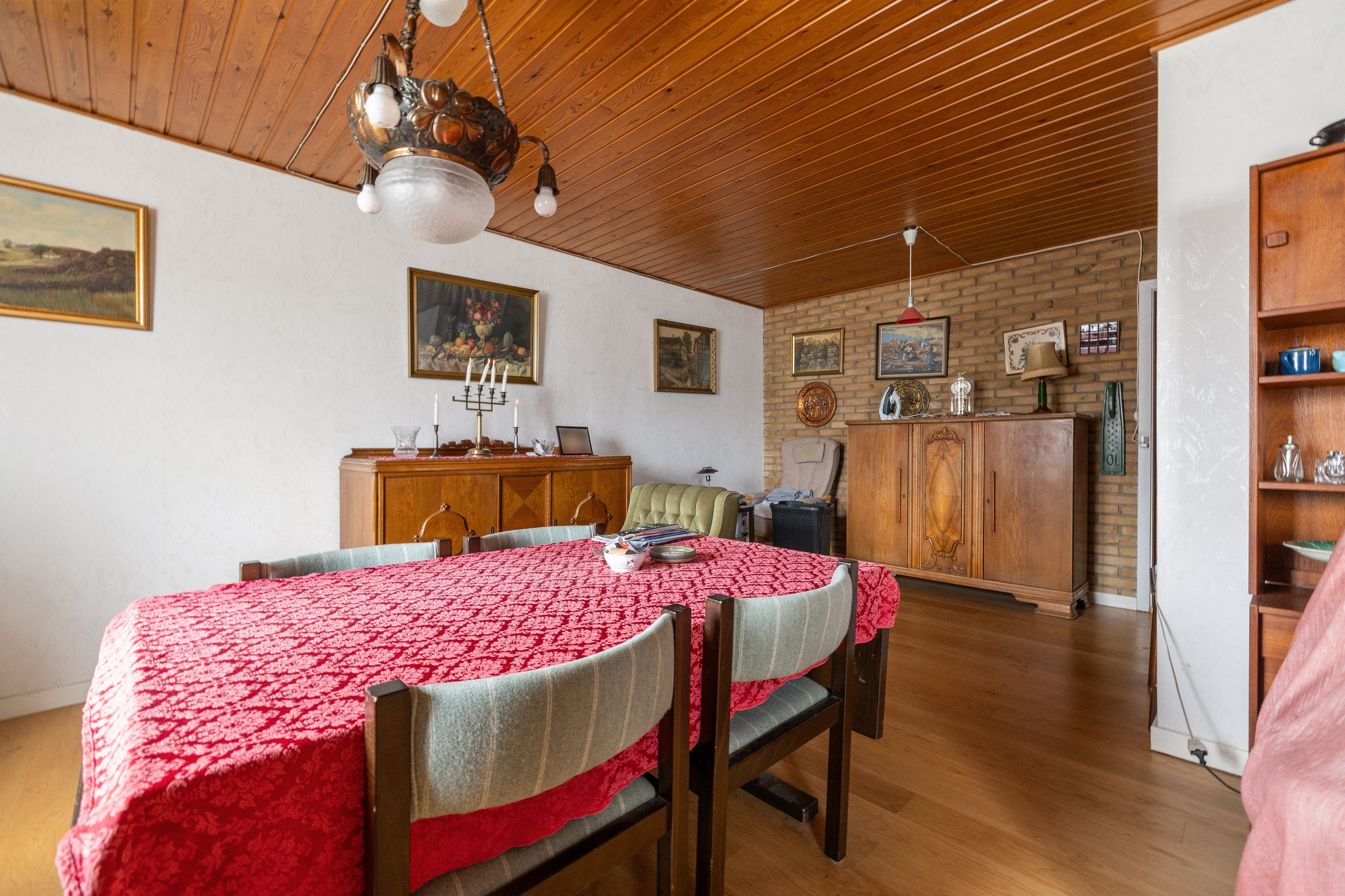 Fremhævet stue billede i fuldskærmstilstand. Billede af Vroldvej 78, 8660 Skanderborg