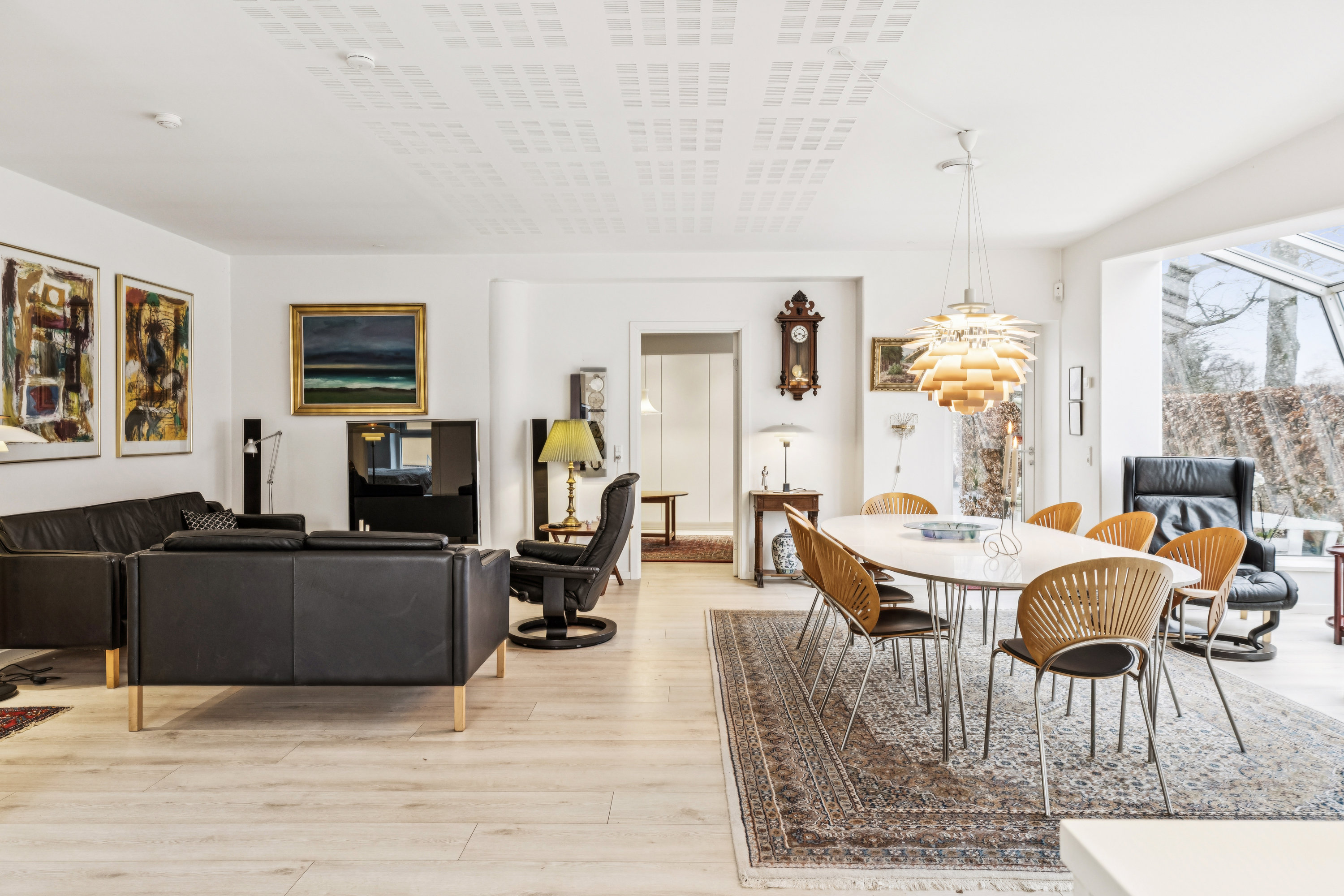 Fremhævet stue billede i fuldskærmstilstand. Billede af Sct Nicolaj Gade 12C, 6760 Ribe