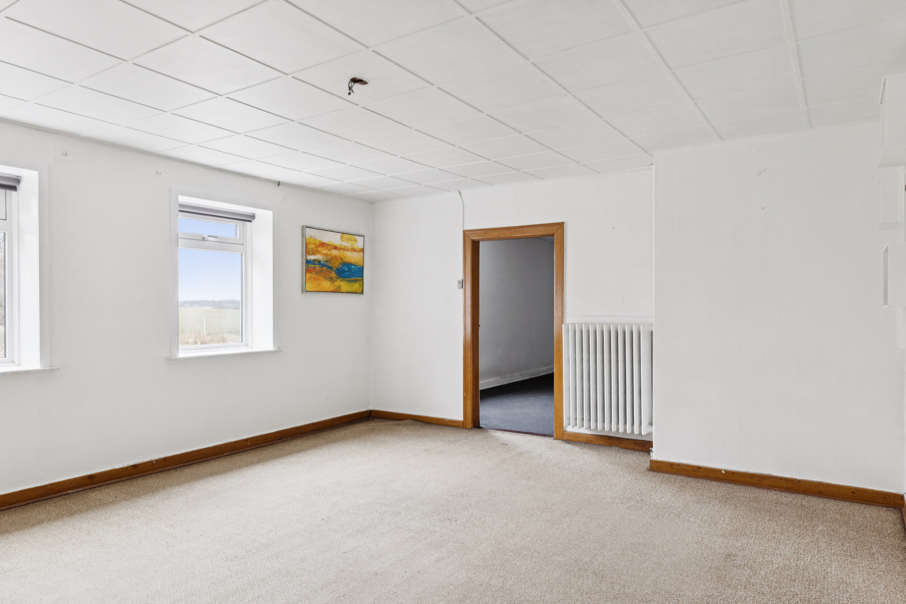 Fremhævet stue billede i fuldskærmstilstand. Billede af Præstegårdsvej 8, Jernved, 6771 Gredstedbro