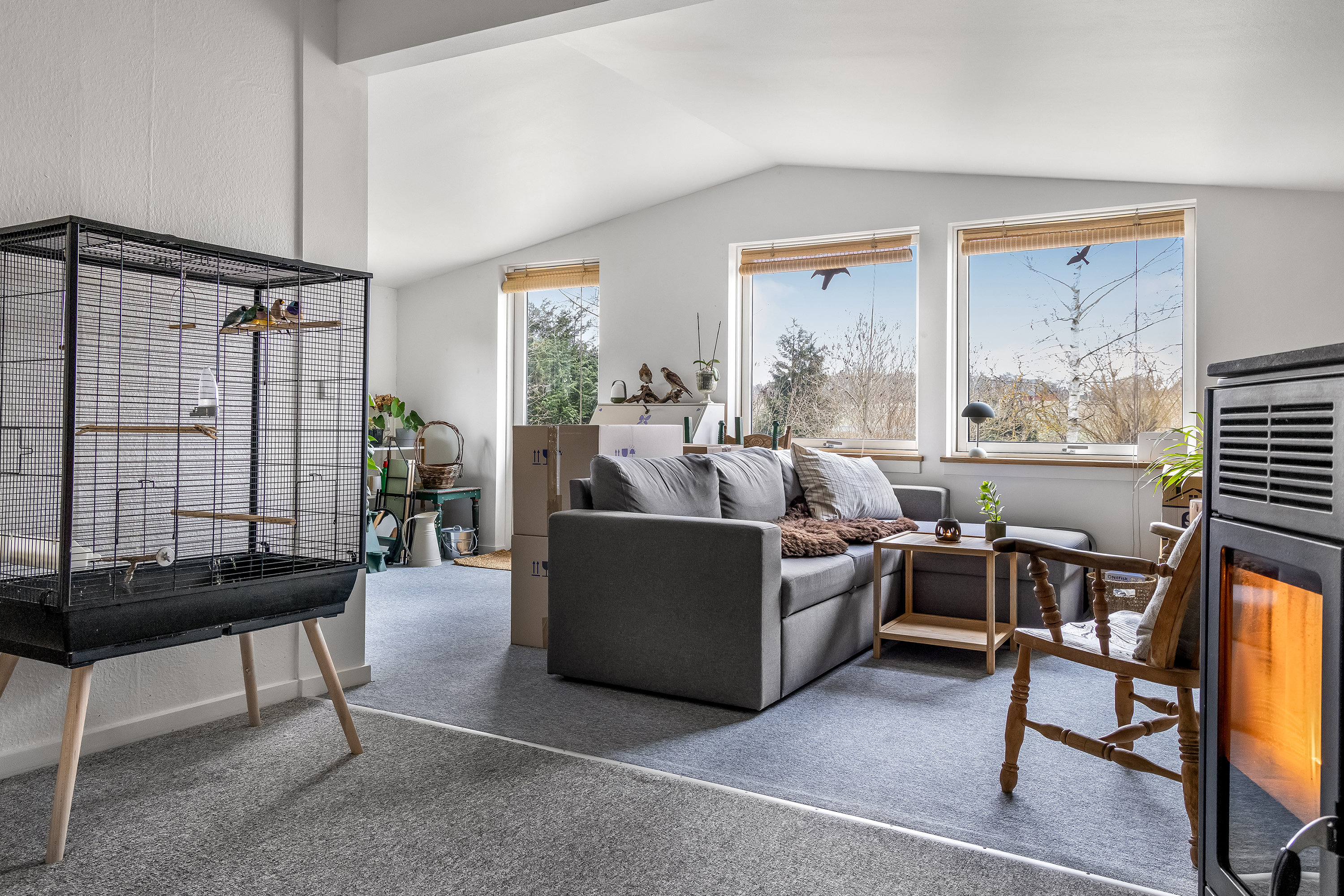 Fremhævet stue billede i fuldskærmstilstand. Billede af Bag Skovens Brugs 3, Skoven, 3630 Jægerspris