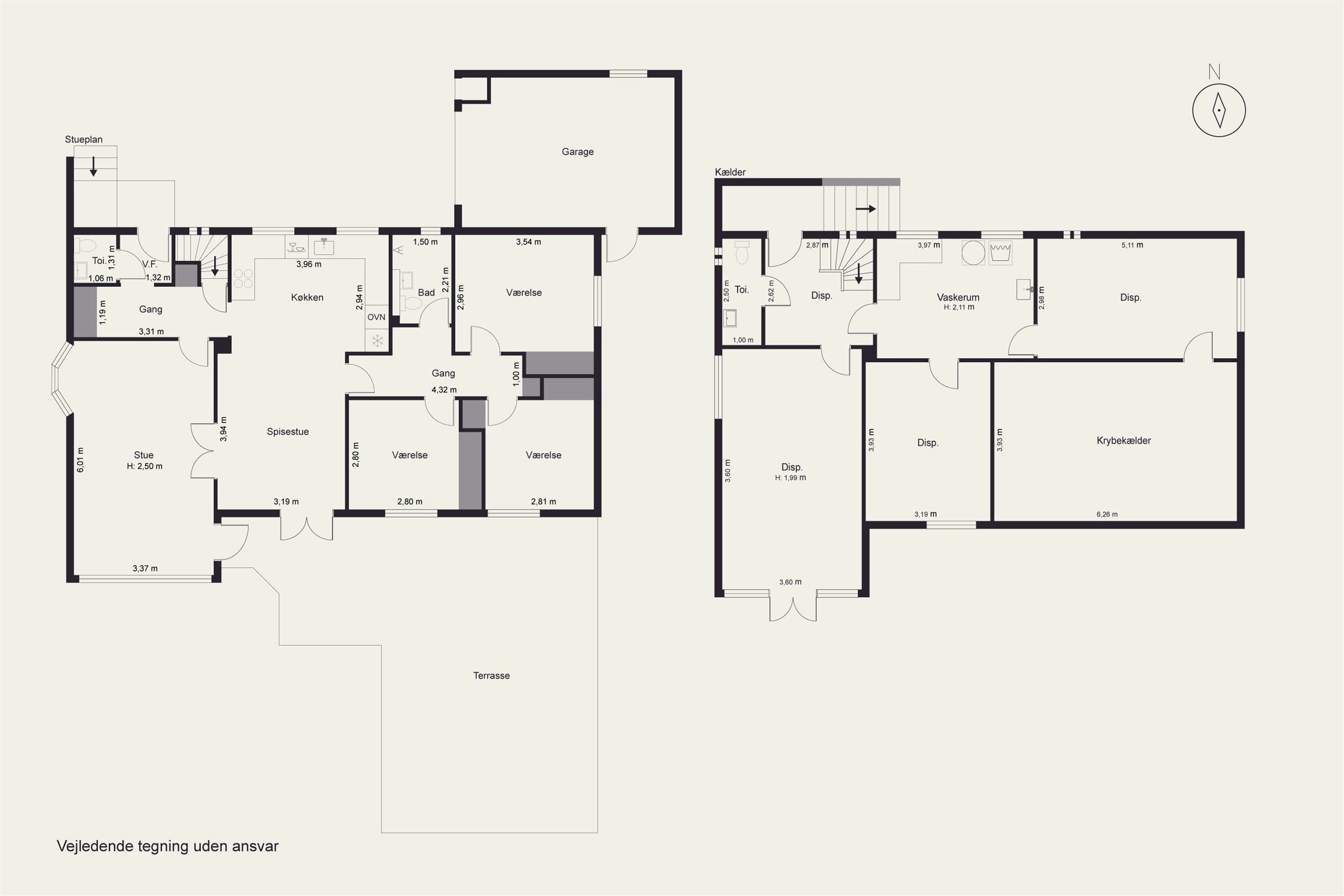 Plantegninger billede af Ved Bommen 23, 2820 Gentofte