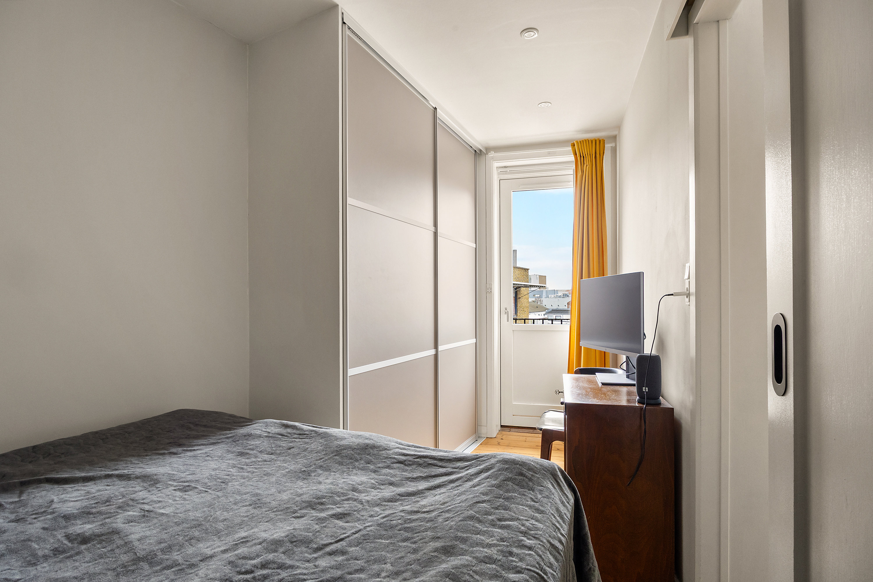 Fremhævet soveværelse billede i fuldskærmstilstand. Billede af Vibevej 45, 2. tv., 2400 København NV