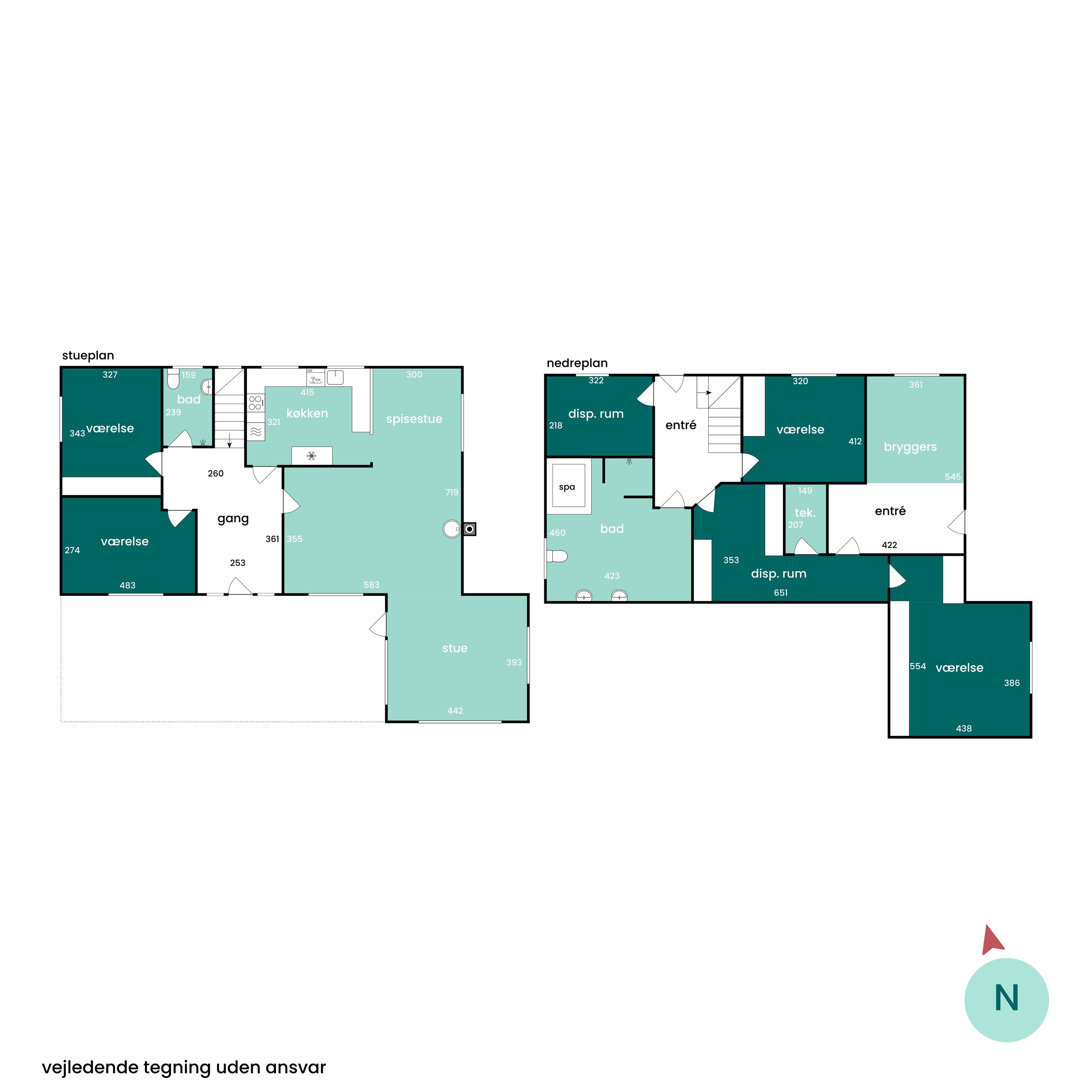 Plantegninger billede af Frørup Byvej 3B, 5871 Frørup