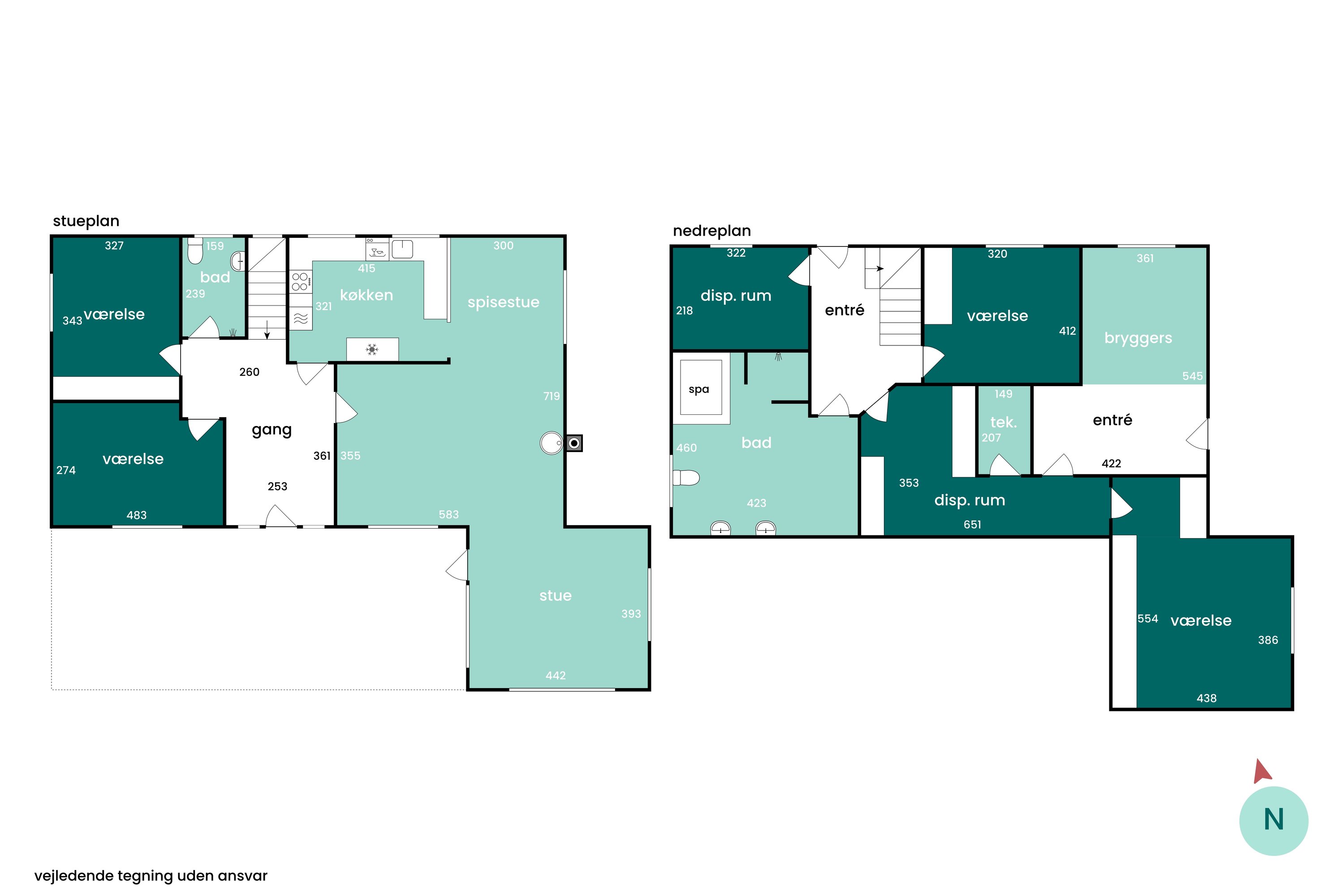Plantegninger billede af Frørup Byvej 3B, 5871 Frørup