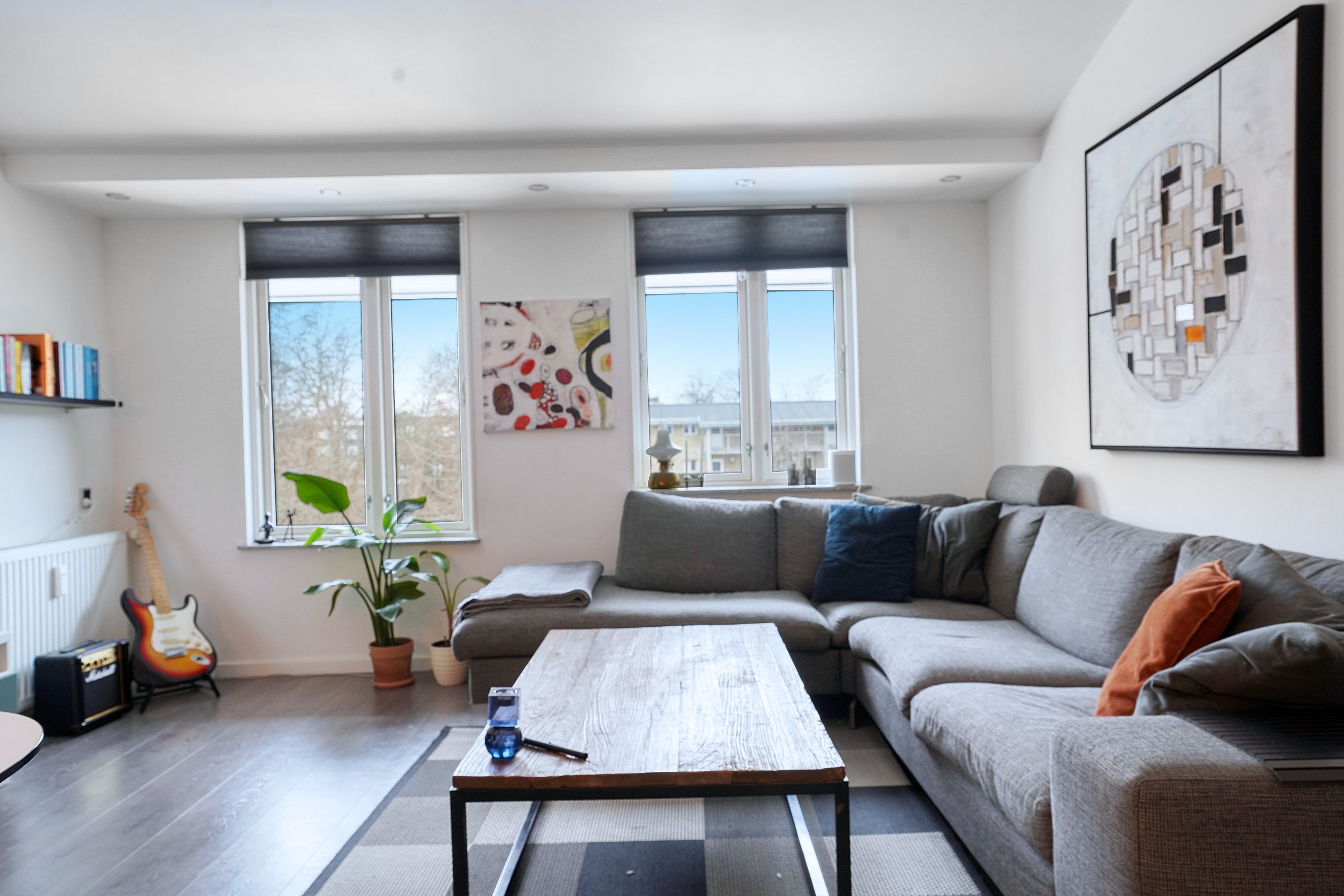 Fremhævet stue billede i fuldskærmstilstand. Billede af Teglgårdsvej 359C, 3050 Humlebæk