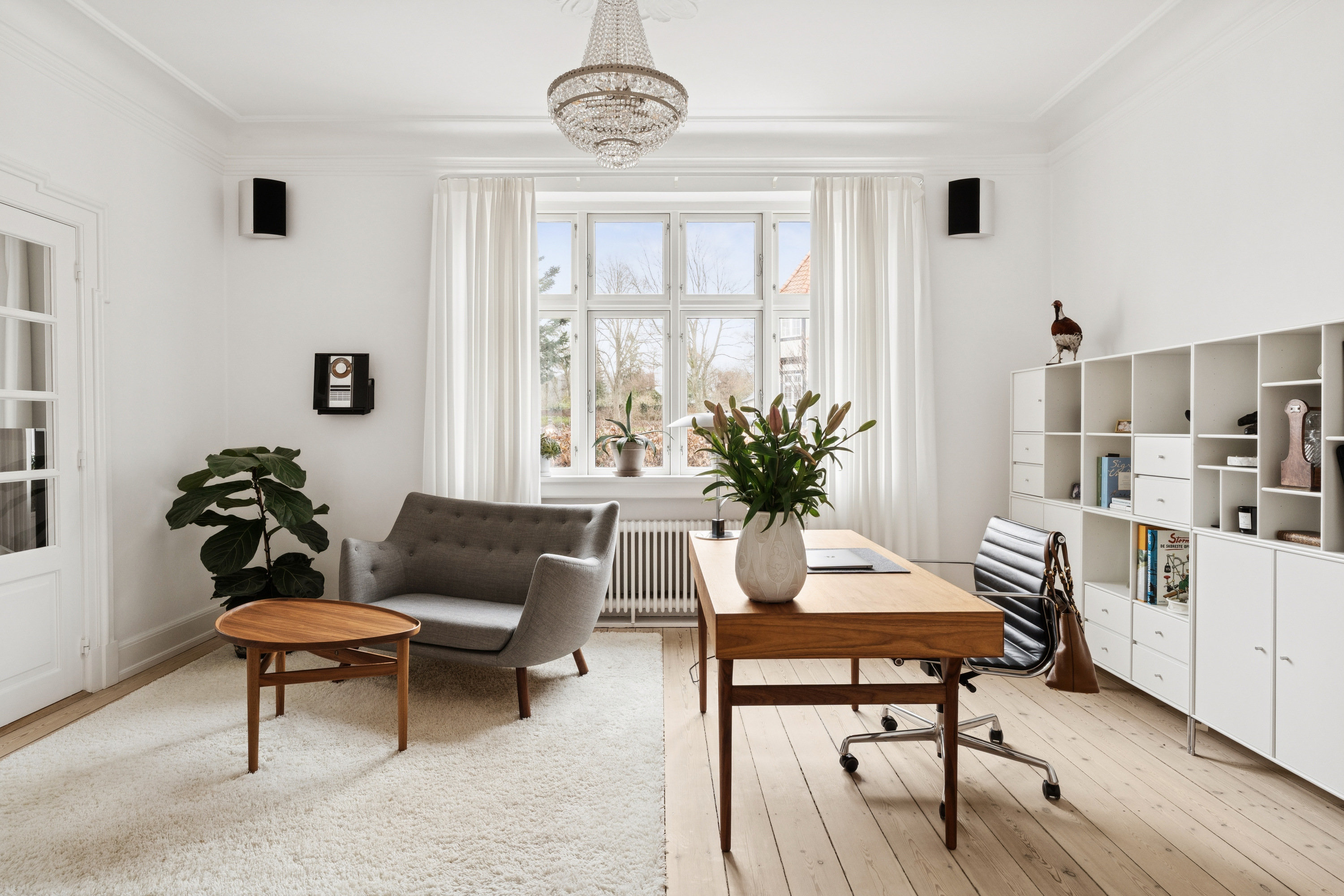 Fremhævet stue billede i fuldskærmstilstand. Billede af Rafns Alle 2, 9000 Aalborg