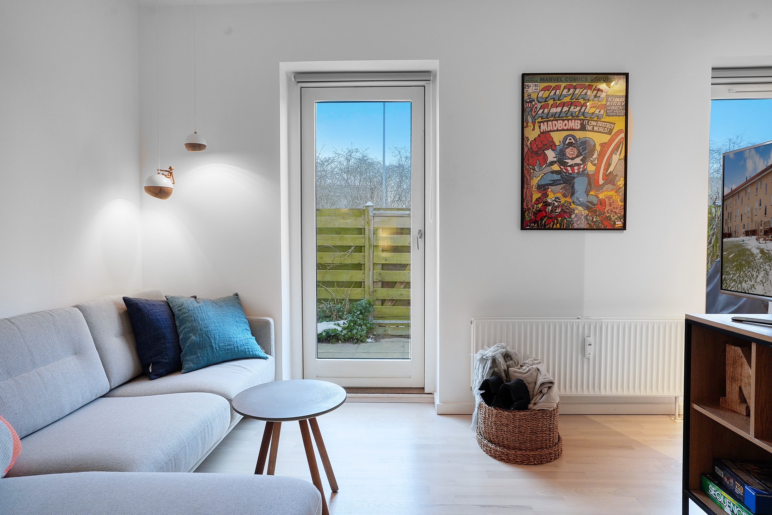 Fremhævet stue billede i fuldskærmstilstand. Billede af Paltholmvej 114, st.. mf., 3520 Farum