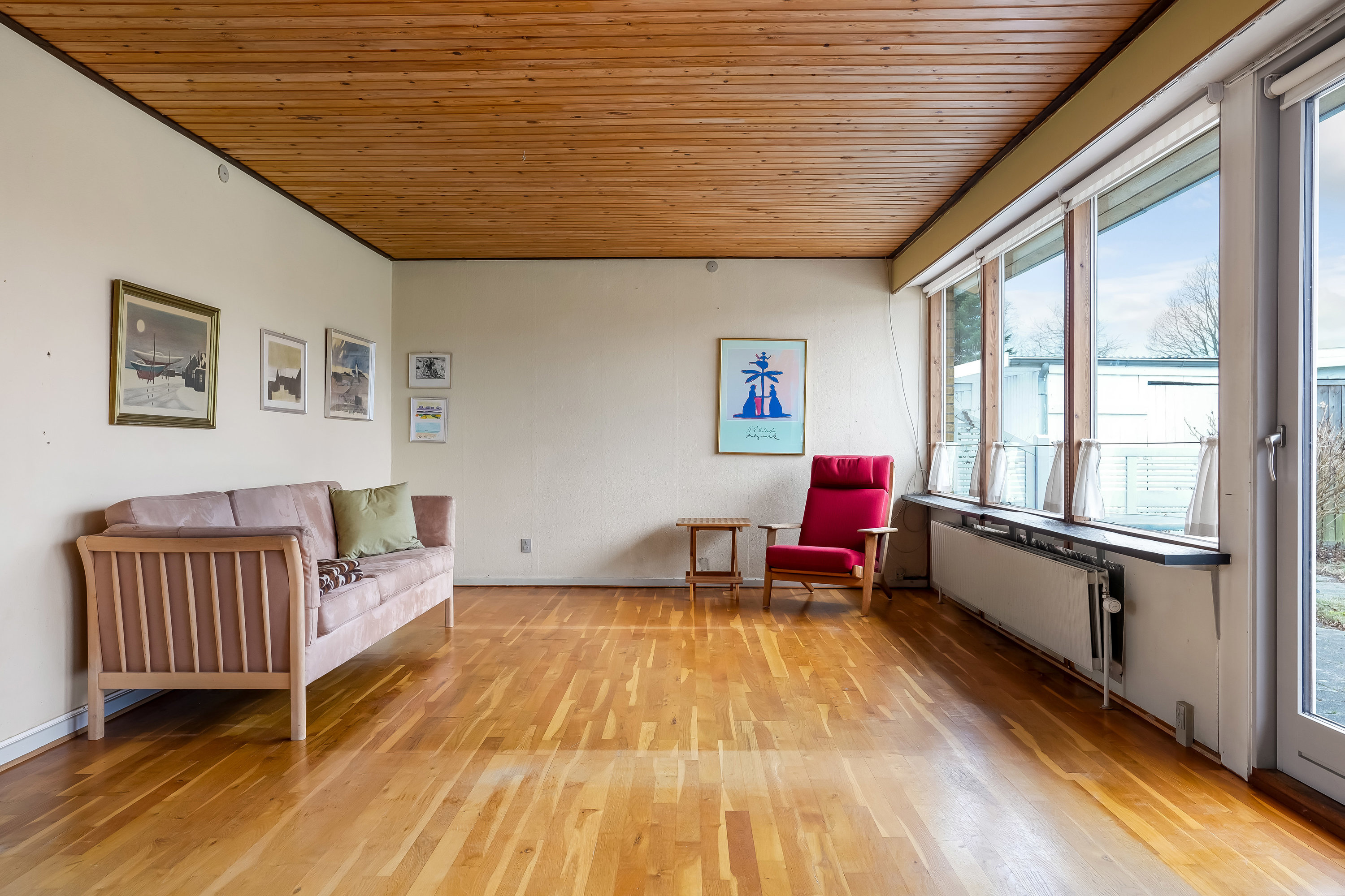 Fremhævet stue billede i fuldskærmstilstand. Billede af Pilevej 23, Skrillinge, 5500 Middelfart