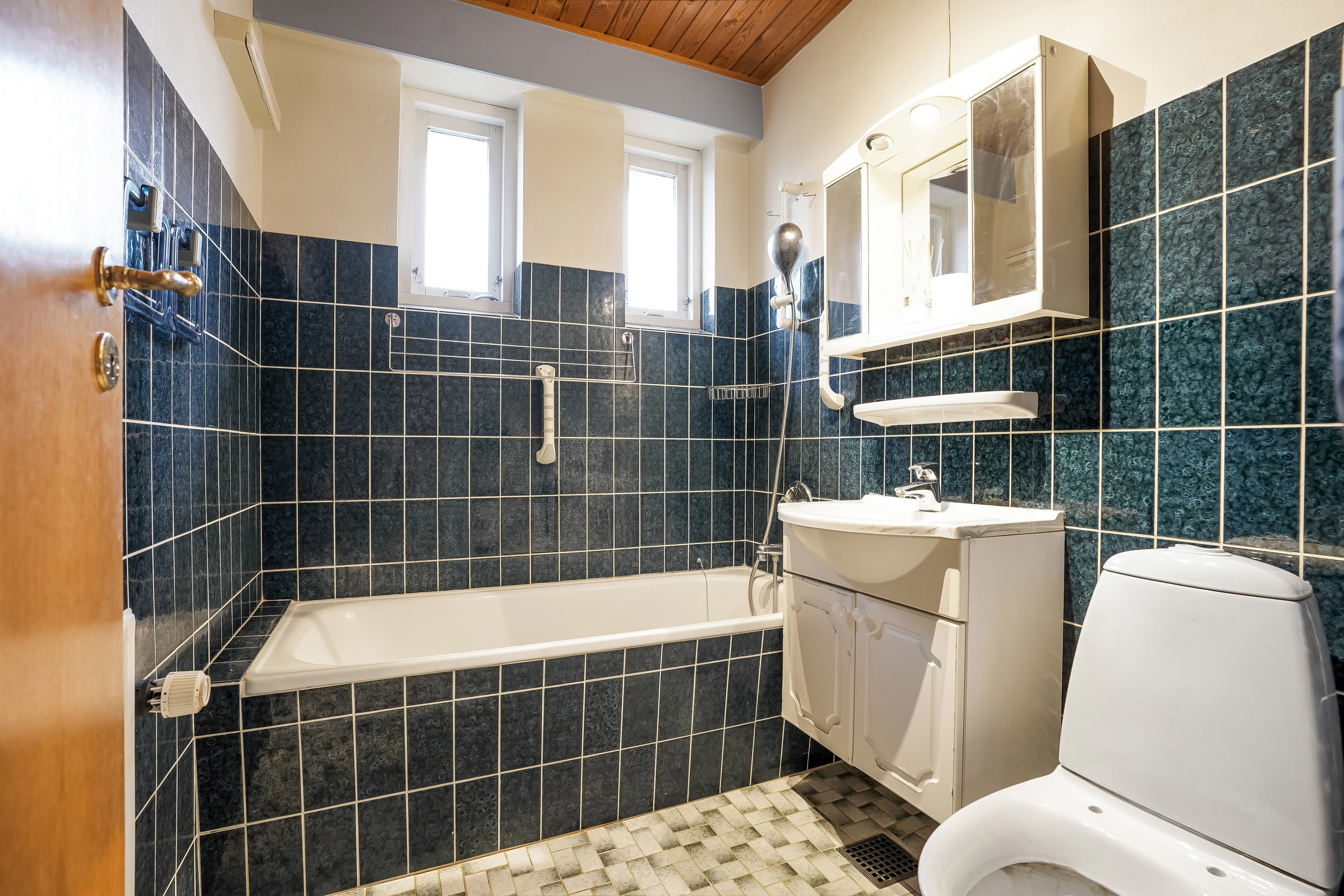 Fremhævet badeværelse billede i fuldskærmstilstand. Billede af Pilevej 23, Skrillinge, 5500 Middelfart