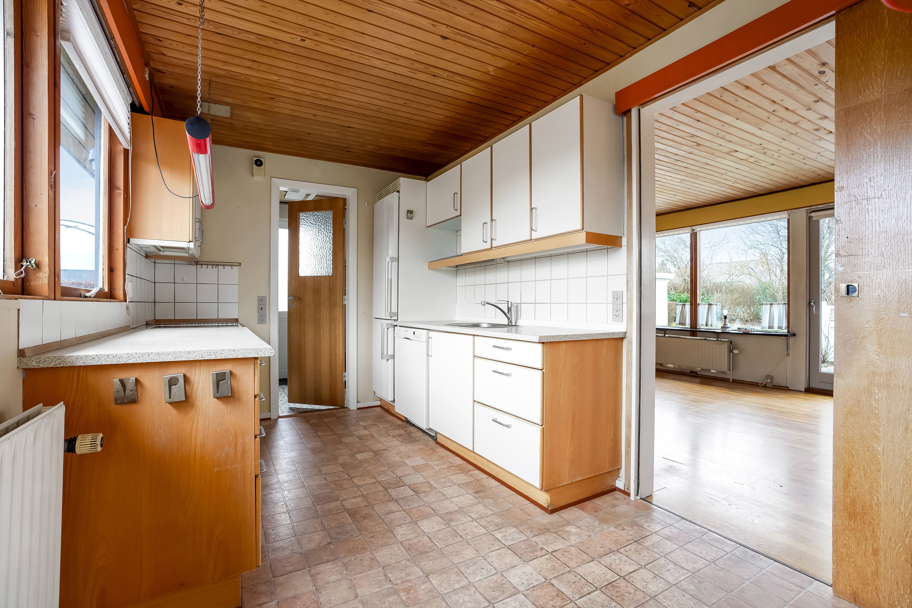 Fremhævet køkken billede i fuldskærmstilstand. Billede af Pilevej 23, Skrillinge, 5500 Middelfart