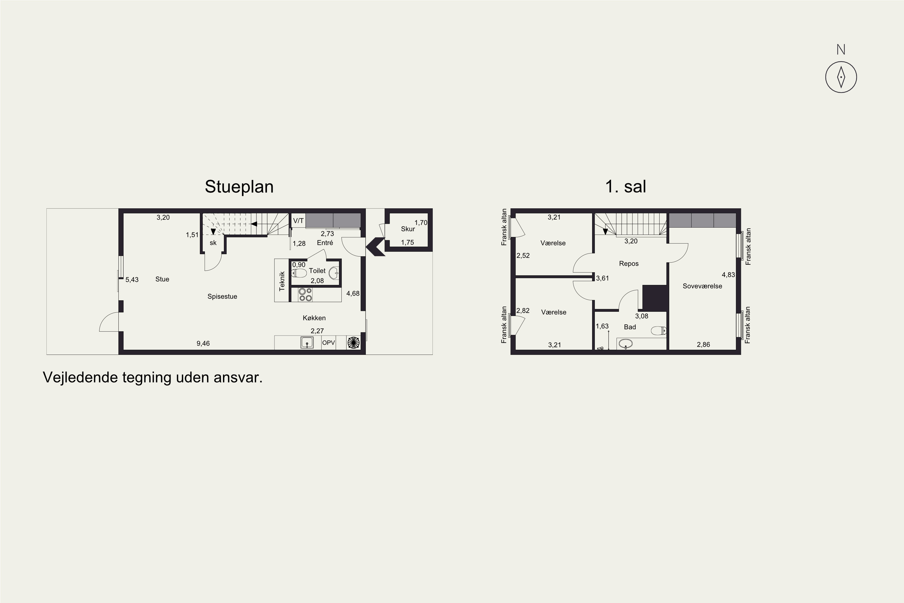 Plantegninger billede af Ralphs Vænge 19, 2950 Vedbæk