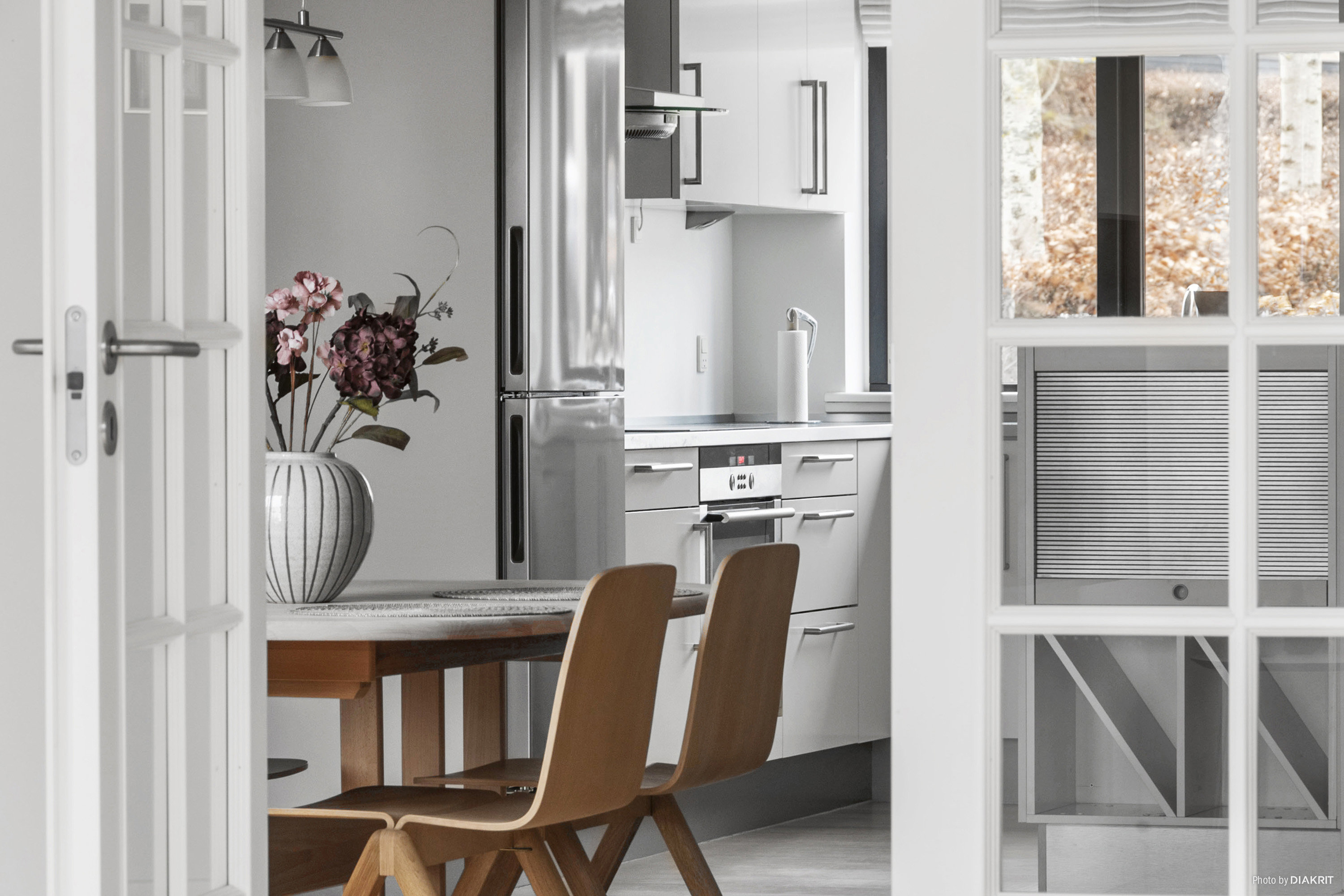 Fremhævet spisestue billede i fuldskærmstilstand. Billede af Jordsteds Ager 44, 8300 Odder