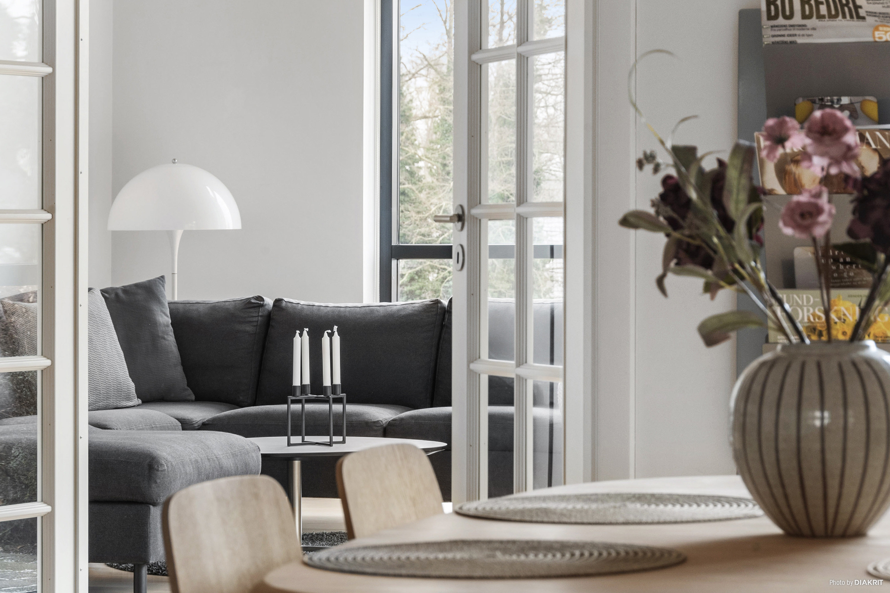 Fremhævet spisestue billede i fuldskærmstilstand. Billede af Jordsteds Ager 44, 8300 Odder