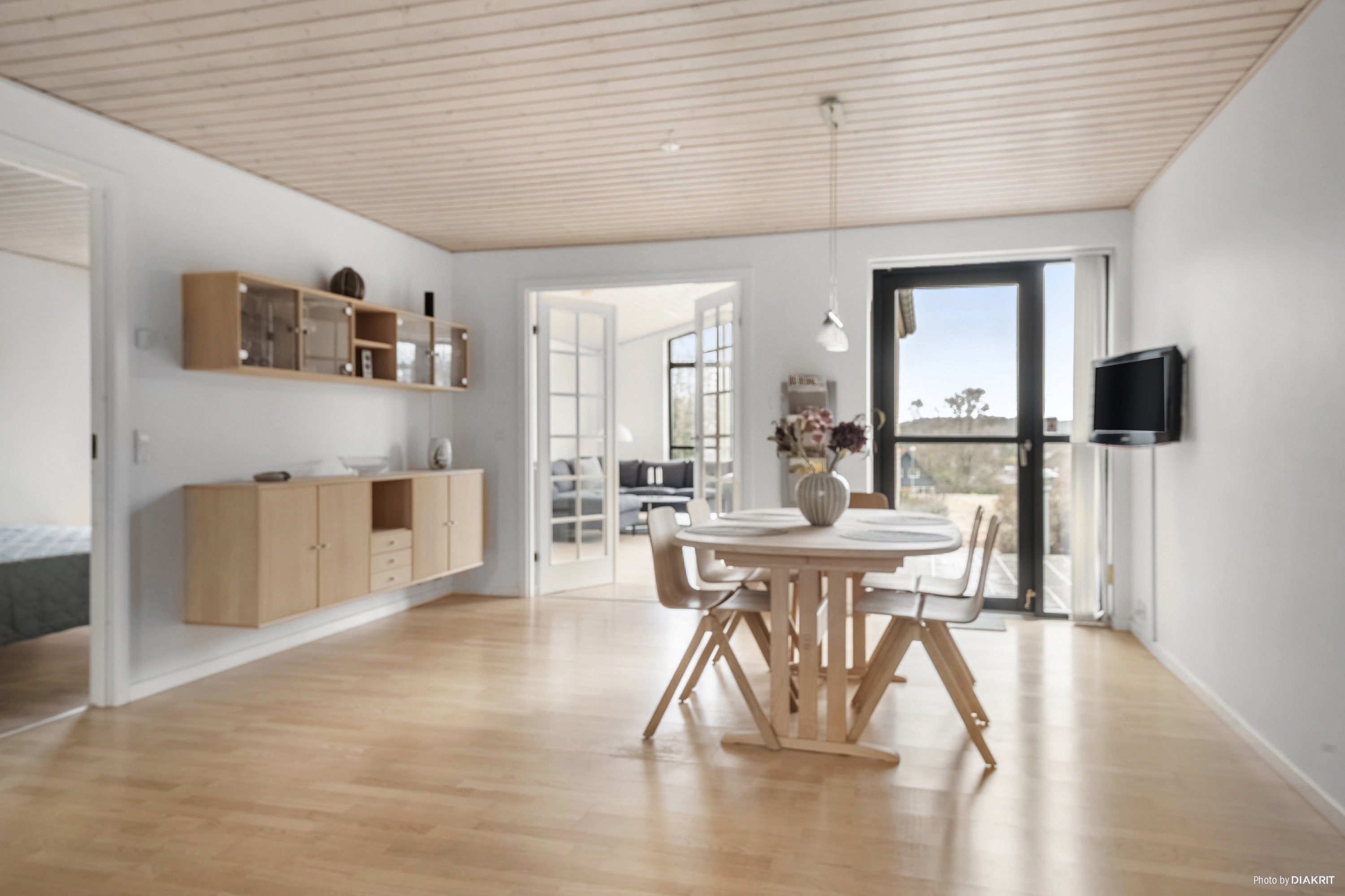 Fremhævet spisestue billede i fuldskærmstilstand. Billede af Jordsteds Ager 44, 8300 Odder