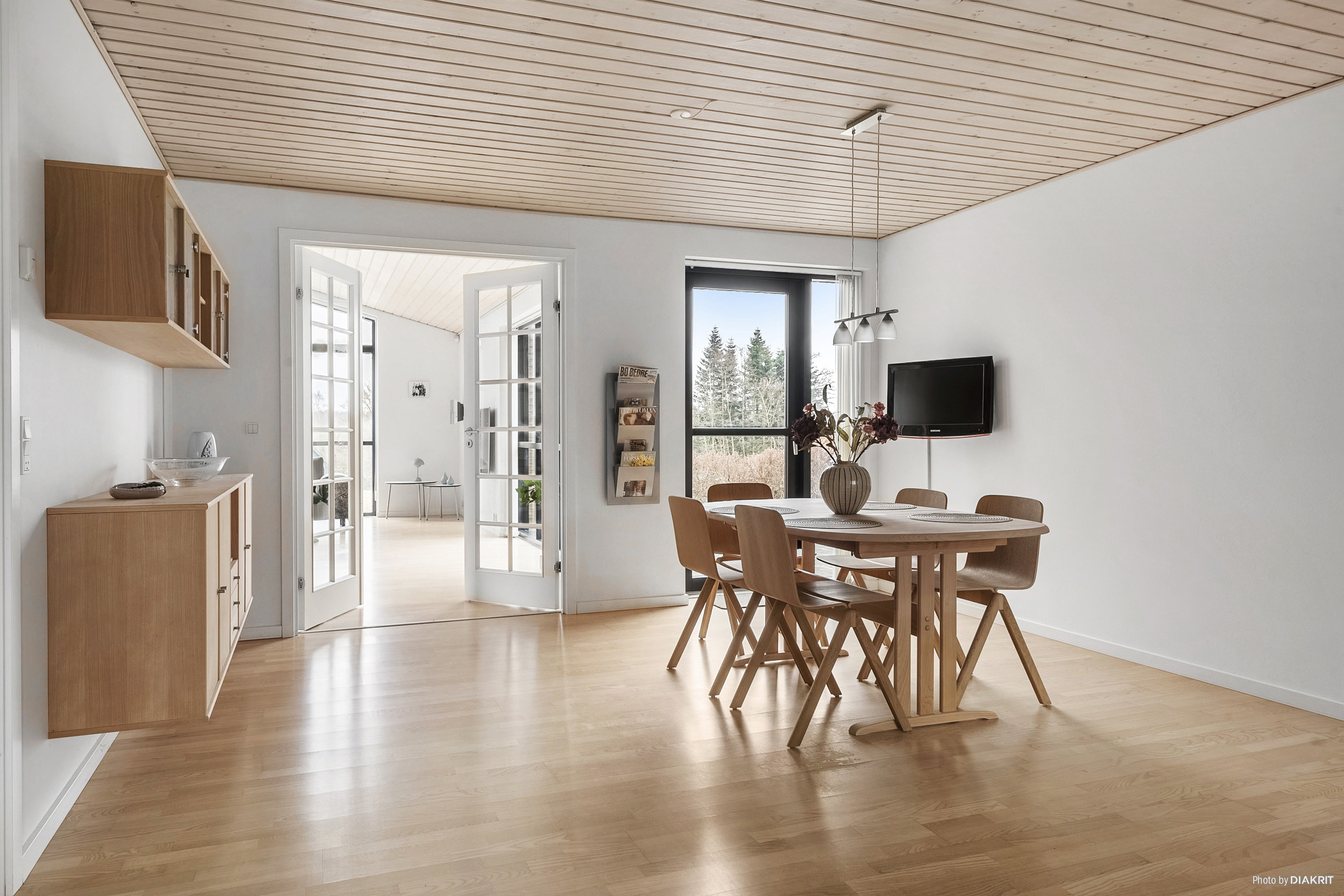 Fremhævet spisestue billede i fuldskærmstilstand. Billede af Jordsteds Ager 44, 8300 Odder