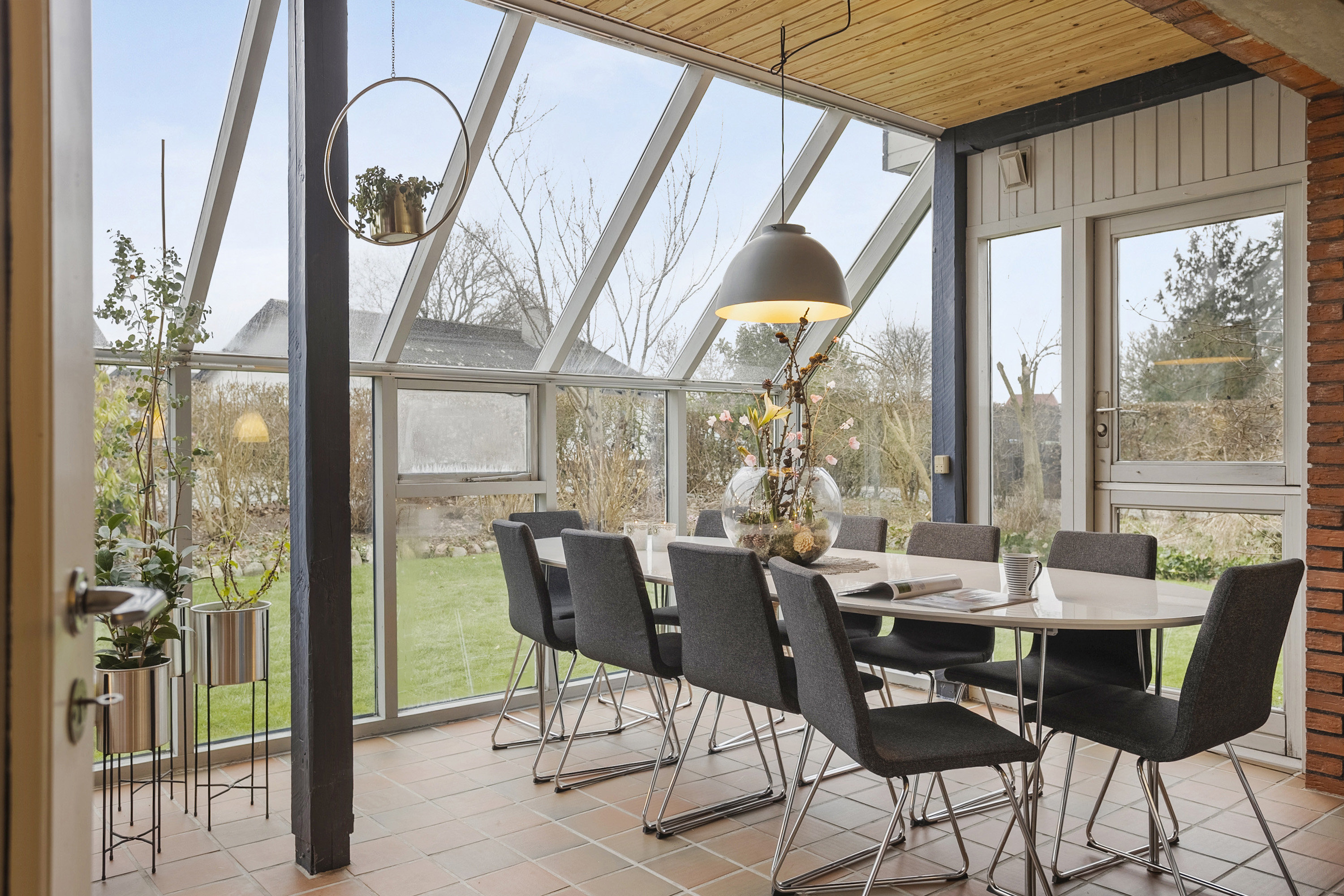 Fremhævet udestue billede i fuldskærmstilstand. Billede af Præstevænget 11, Skodborg, 6630 Rødding