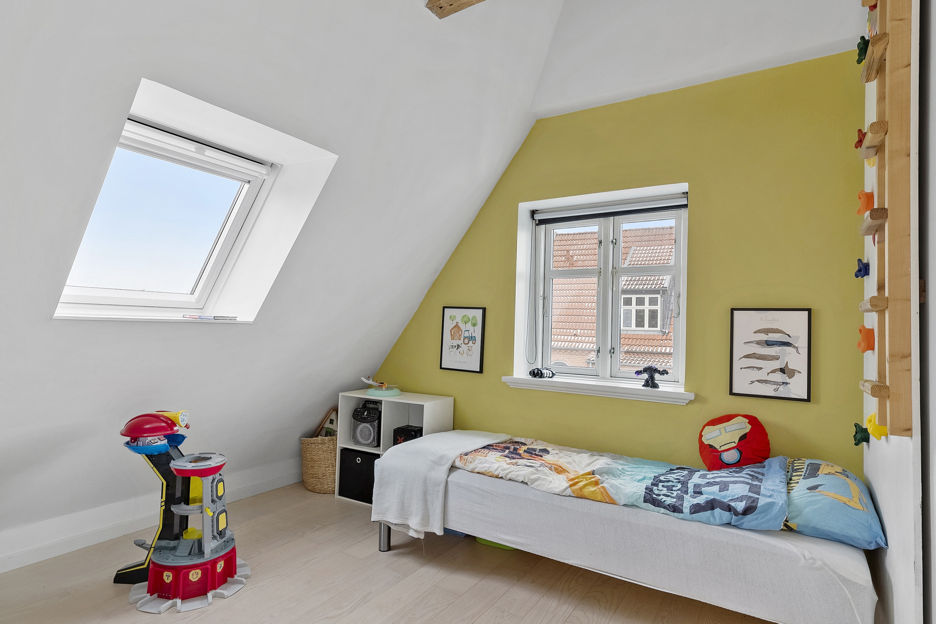 Fremhævet soveværelse billede i fuldskærmstilstand. Billede af Bøghsgade 47, 8700 Horsens