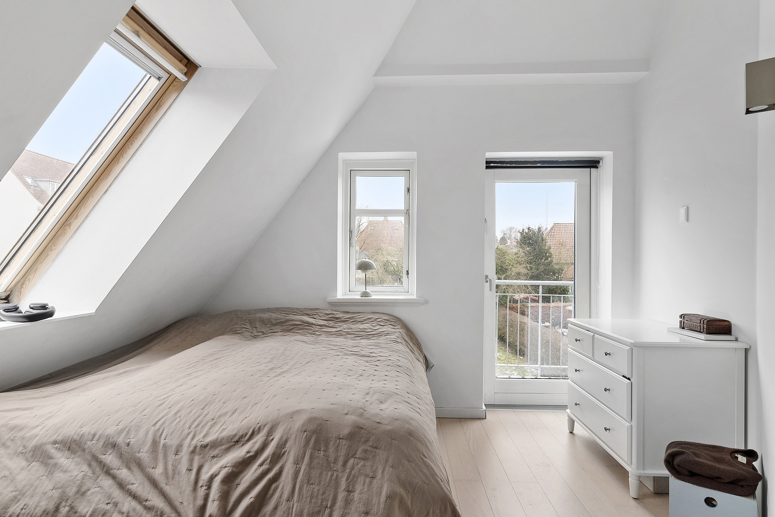 Fremhævet soveværelse billede i fuldskærmstilstand. Billede af Bøghsgade 47, 8700 Horsens