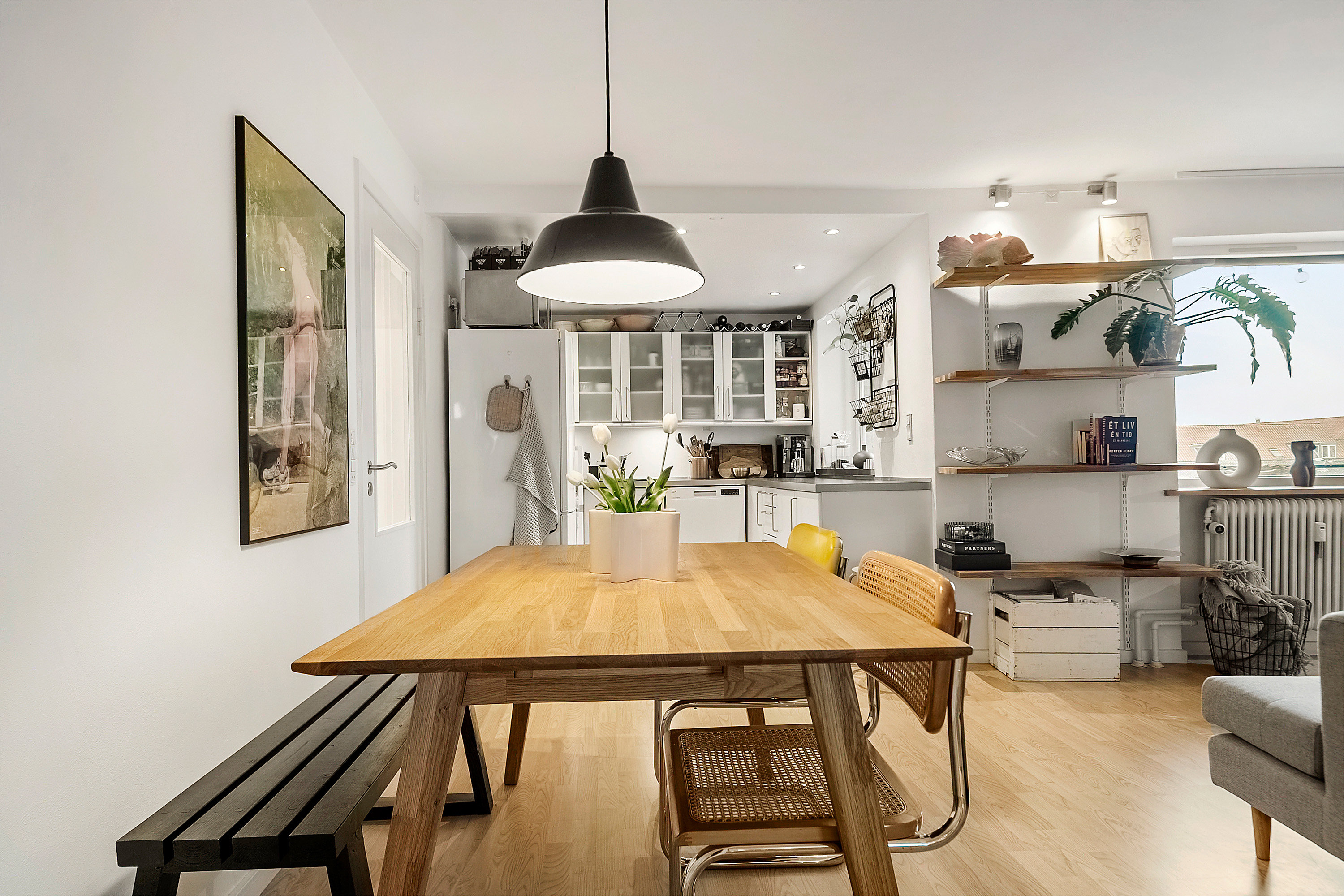 Fremhævet spisestue billede i fuldskærmstilstand. Billede af Jordbrovej 31, 3. 2., 8200 Aarhus N