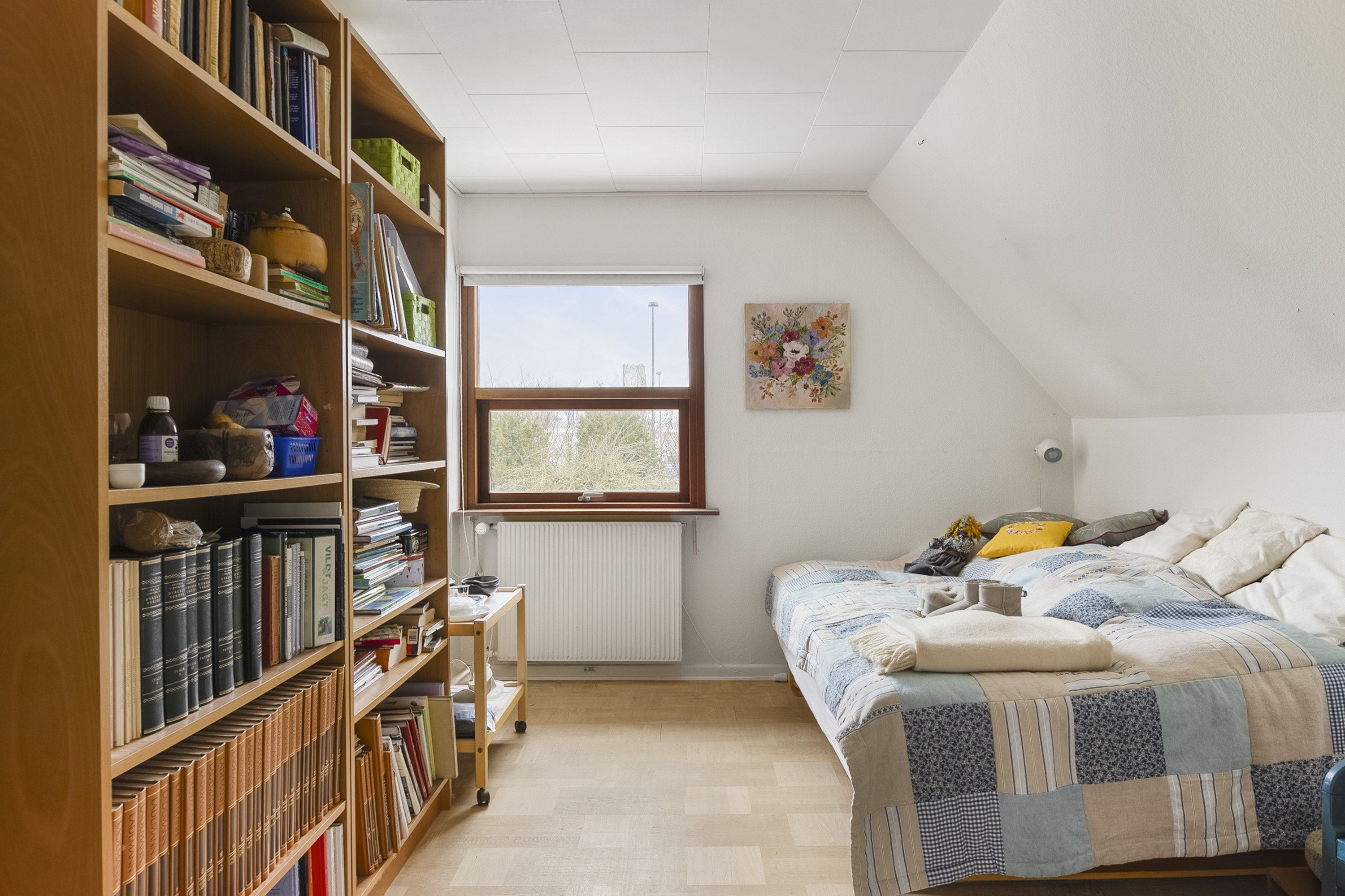 Fremhævet soveværelse billede i fuldskærmstilstand. Billede af Mågevej 34, Fuglevang, 8700 Horsens